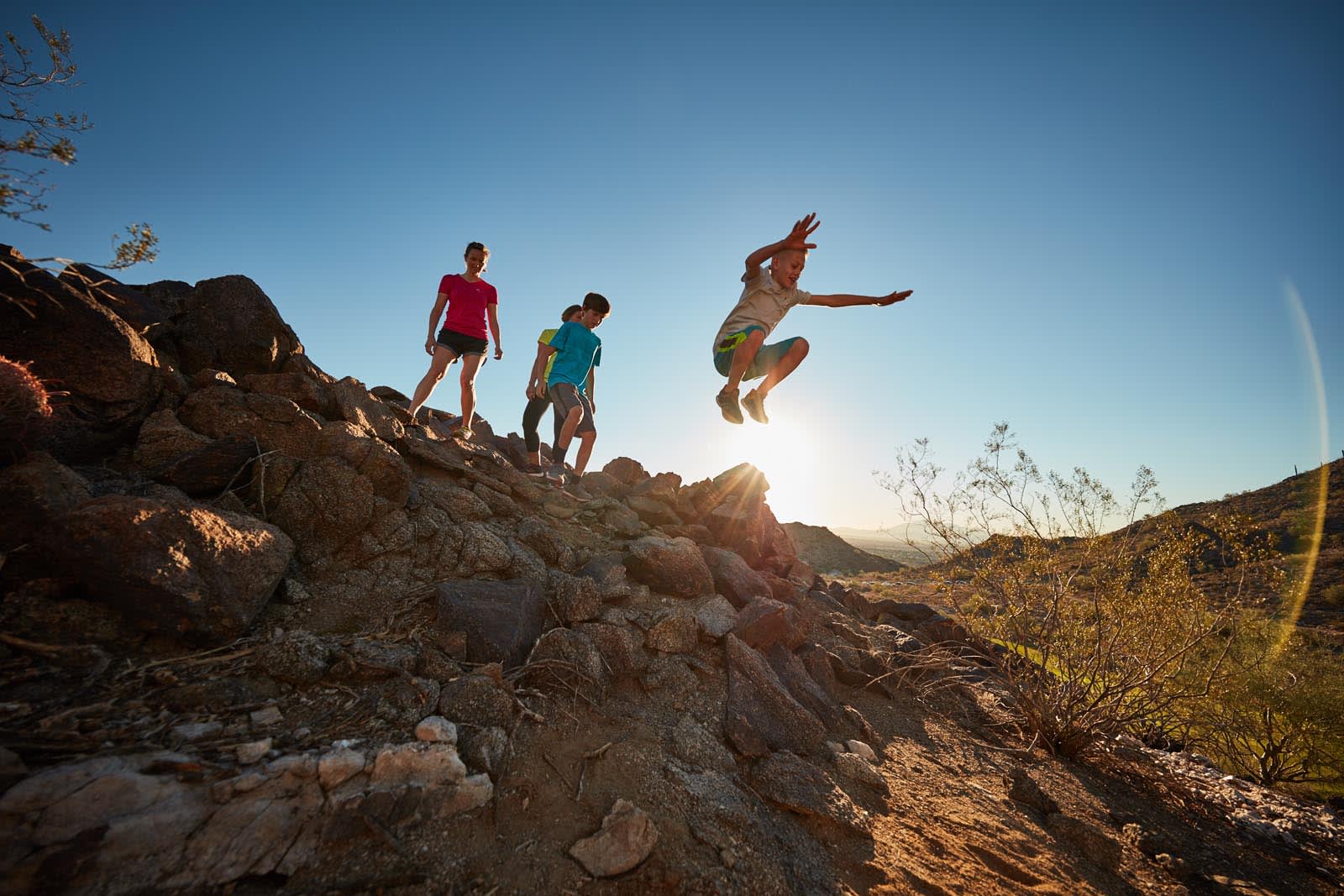 Hiking + Jumping | Verrado | New homes in Buckeye, Arizona | Landsea Homes