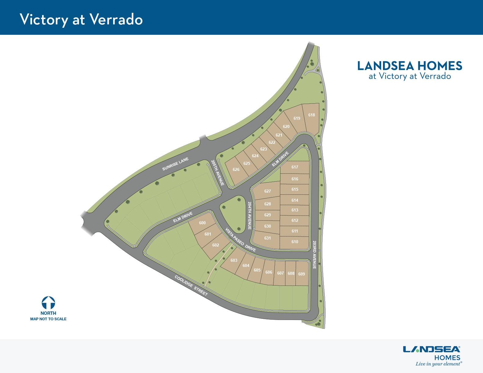 Community Map | Victory | Verrado | New homes in Buckeye, Arizona | Landsea Homes
