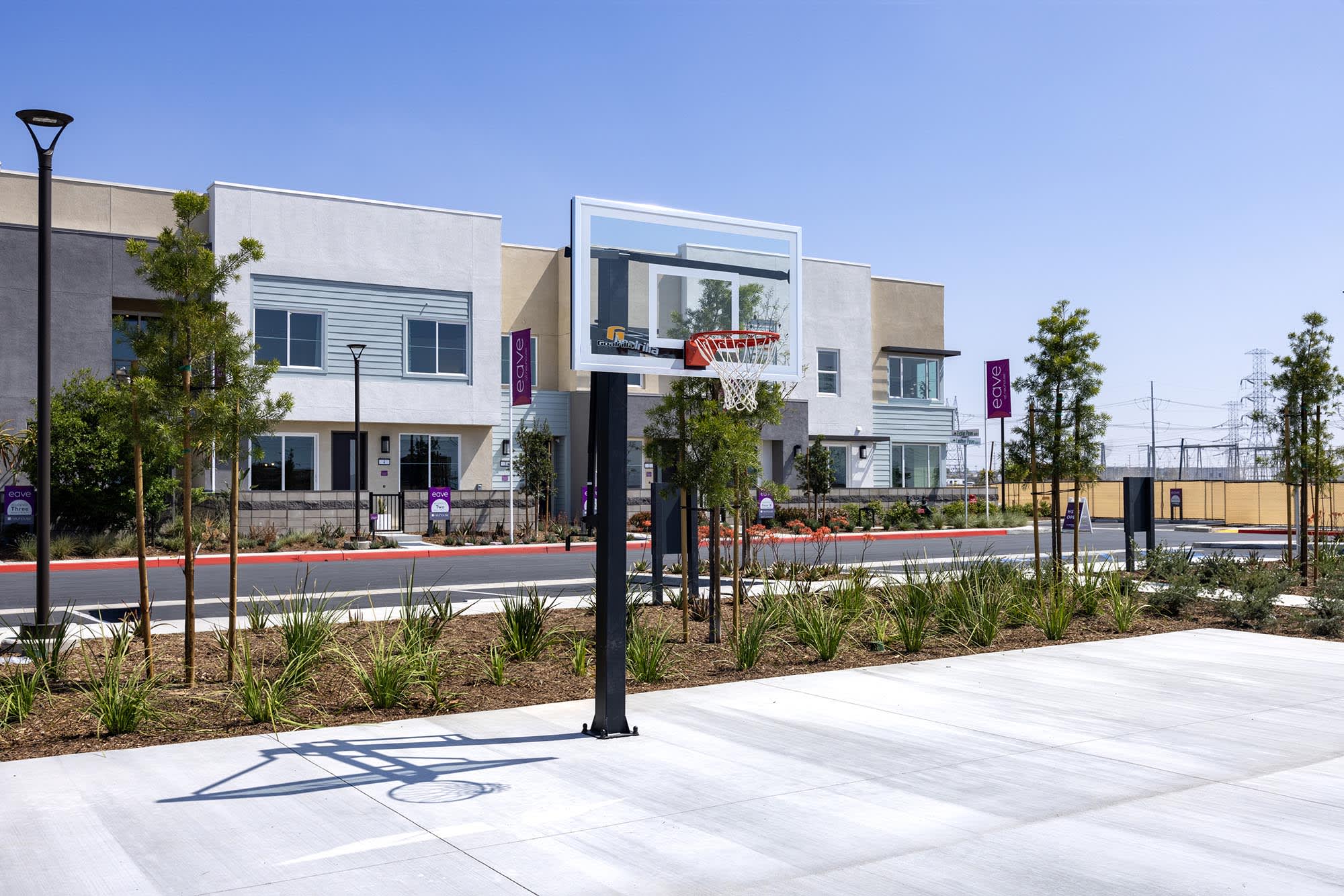Basketball Court | Neuhouse | New homes in Ontario, California | Landsea Homes