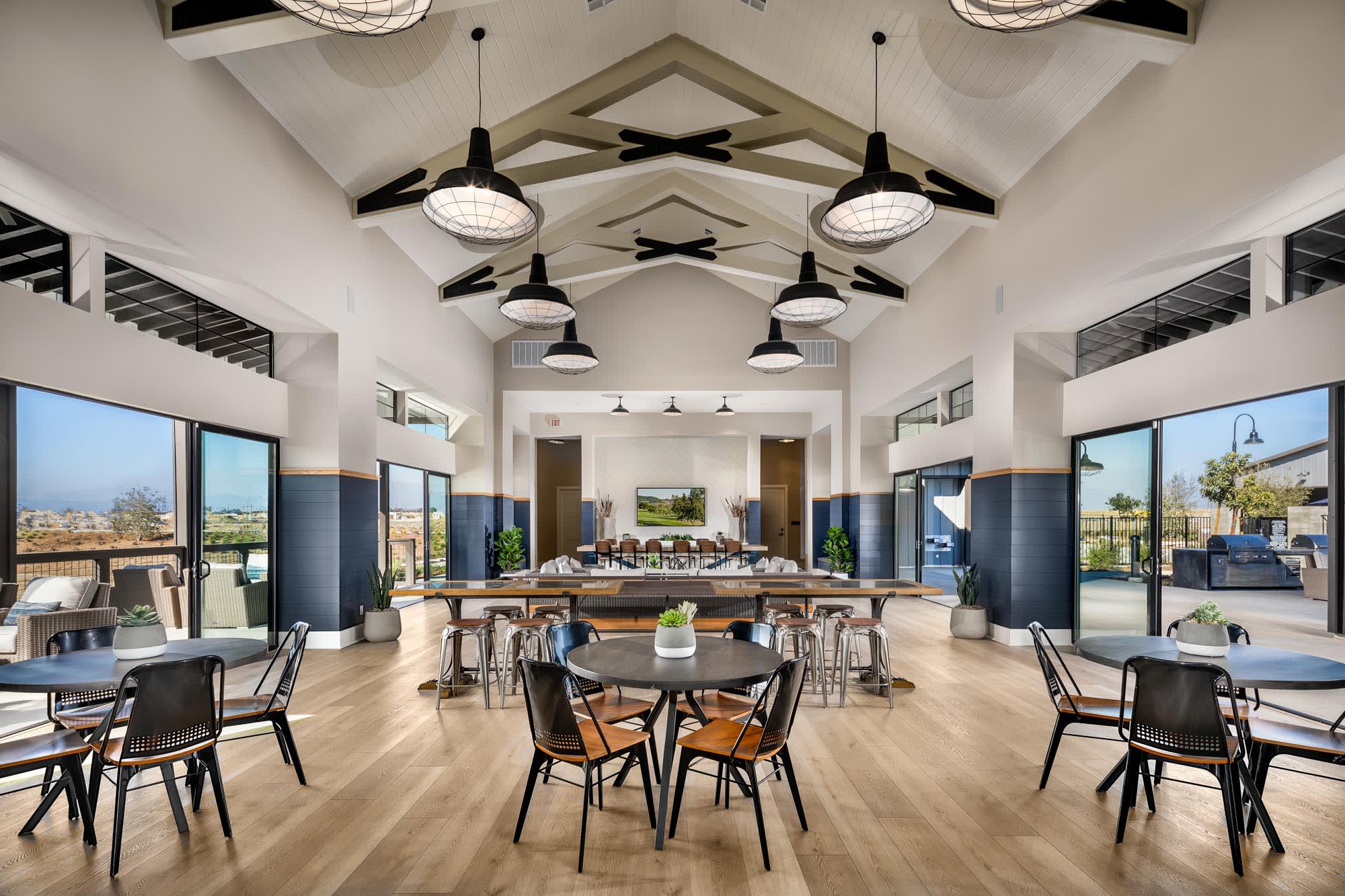 Clubhouse Interior at ShadeTree in Ontario, California by Landsea Homes