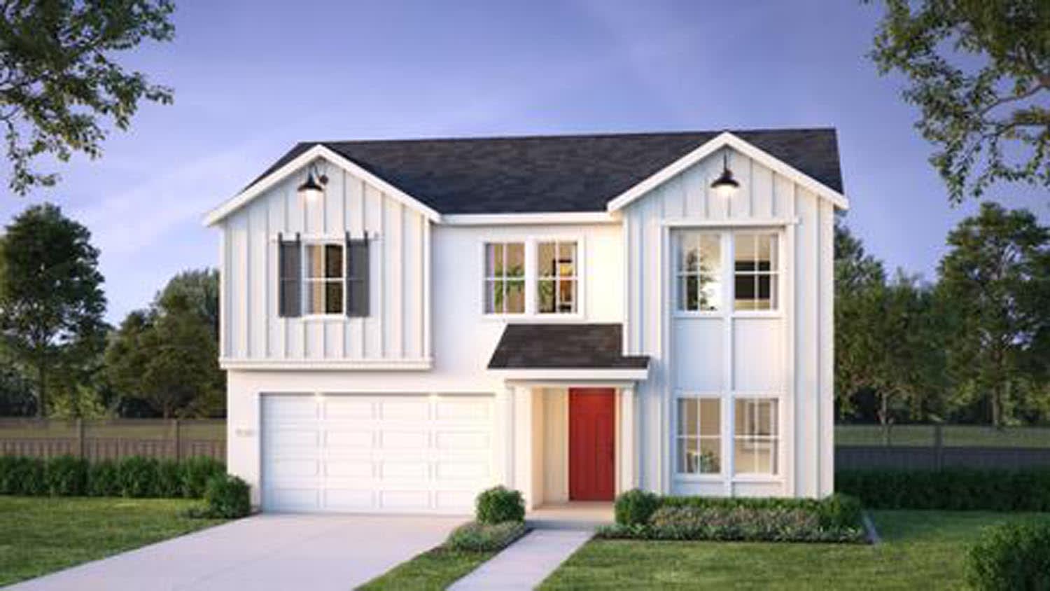 Exterior Rendering Plan 5A | Kinbridge | Ellis | New homes in Tracy, California | Landsea Homes