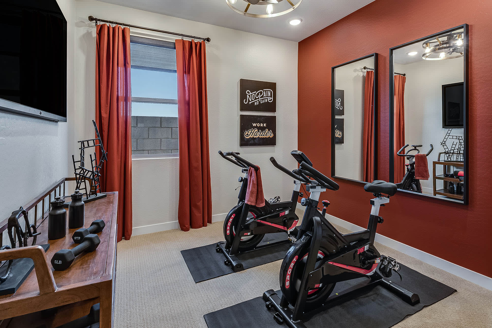 Gym | Pastora | Sunrise Peak Series | New homes in Surprise, AZ | Landsea Homes