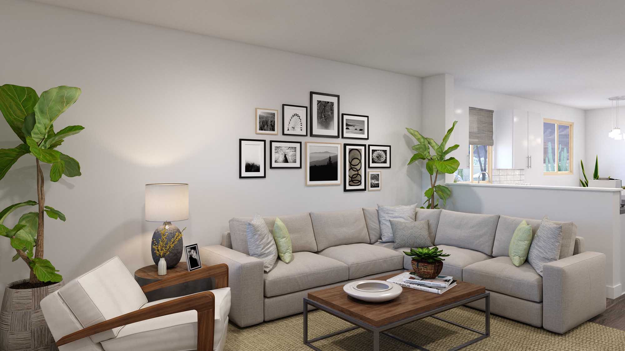 Great Room | Pima | Sunrise - Canyon Series | Surprise, AZ | Landsea Homes