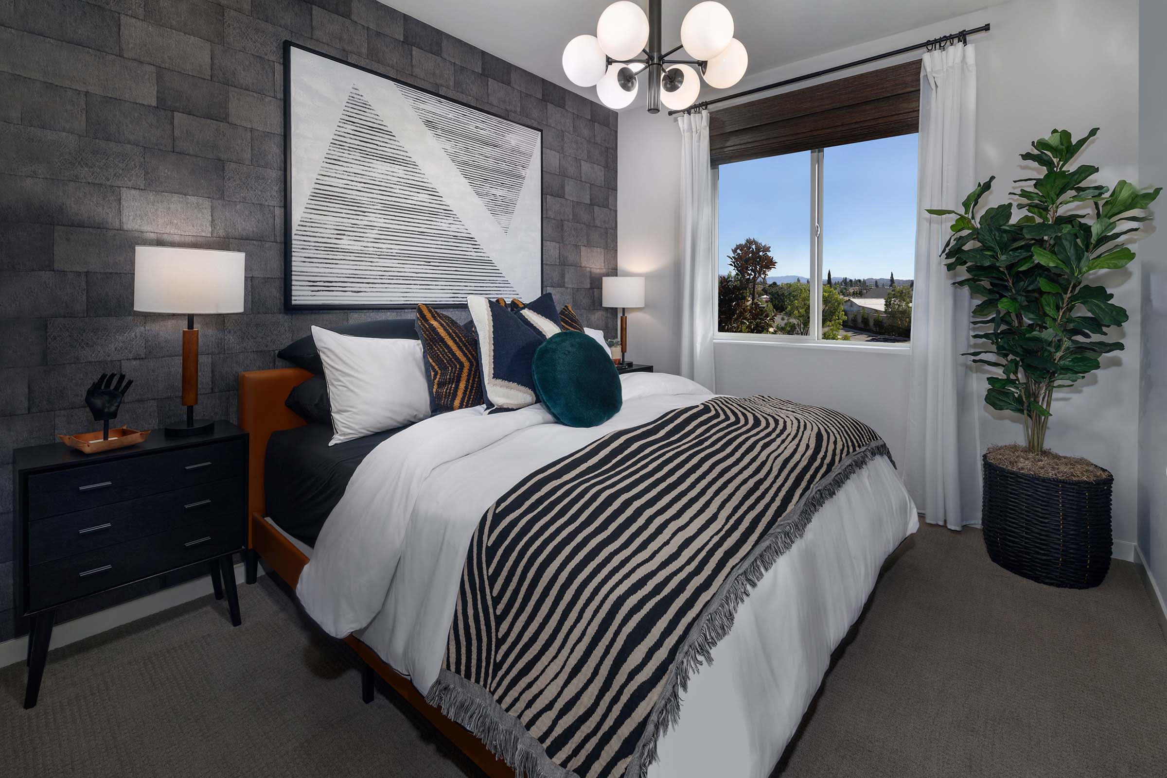 Bedroom 2 - Plan One X - Hudson - New Homes in Placentia, California - Landsea Homes
