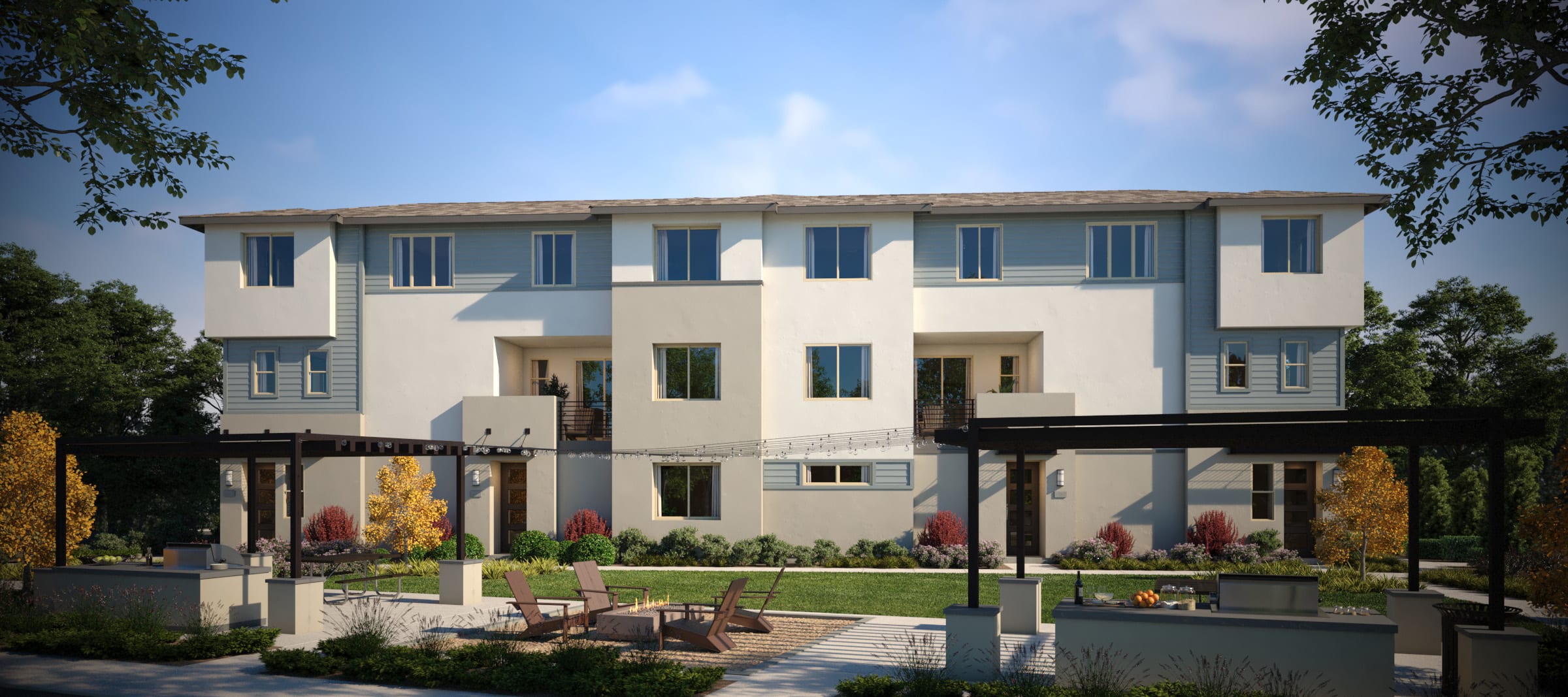 Park & BBQ | Hudson | New Townhomes in Placentia, CA – Landsea Homes