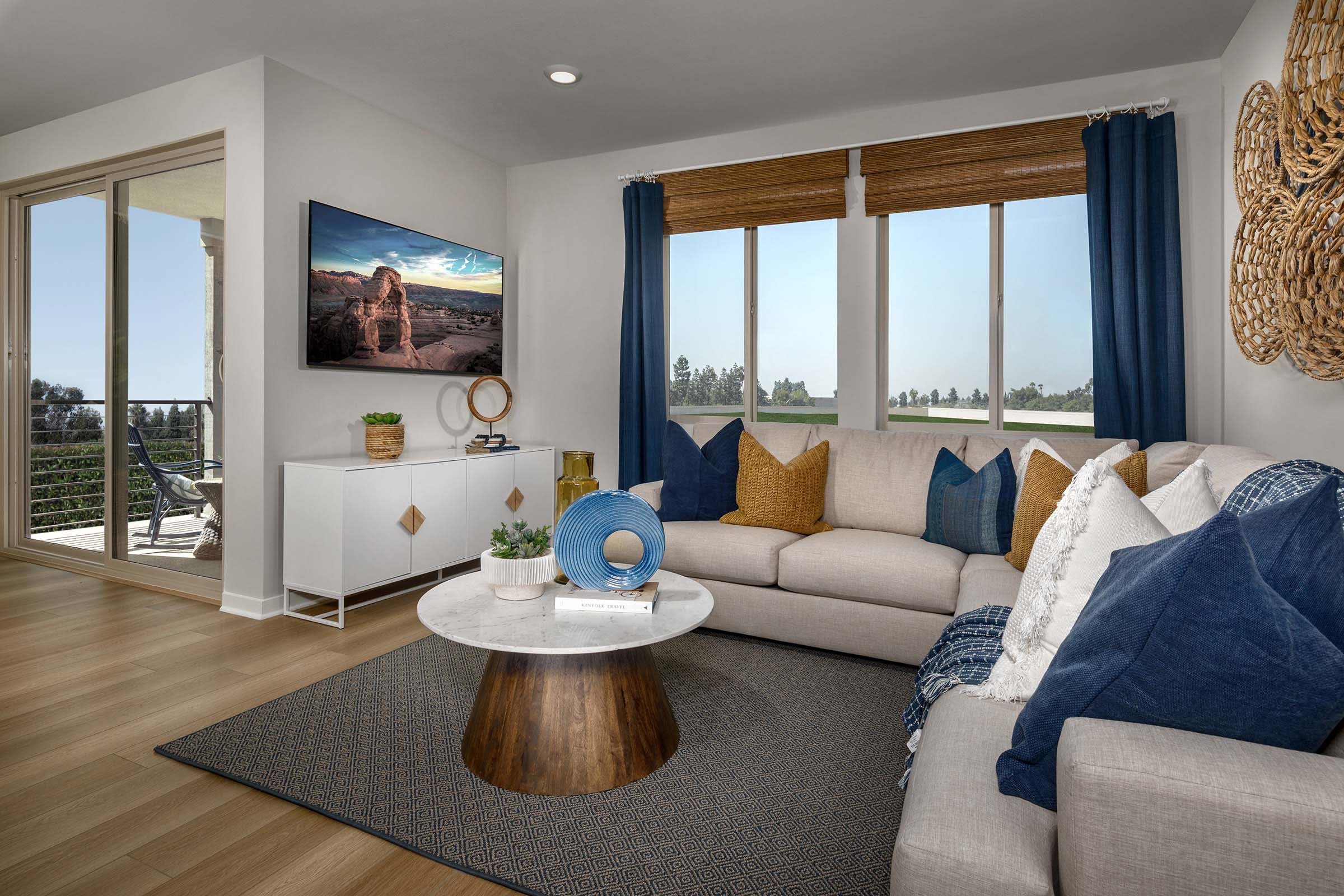 Great Room - Plan Three X - Hudson - New Homes in Placentia, California - Landsea Homes