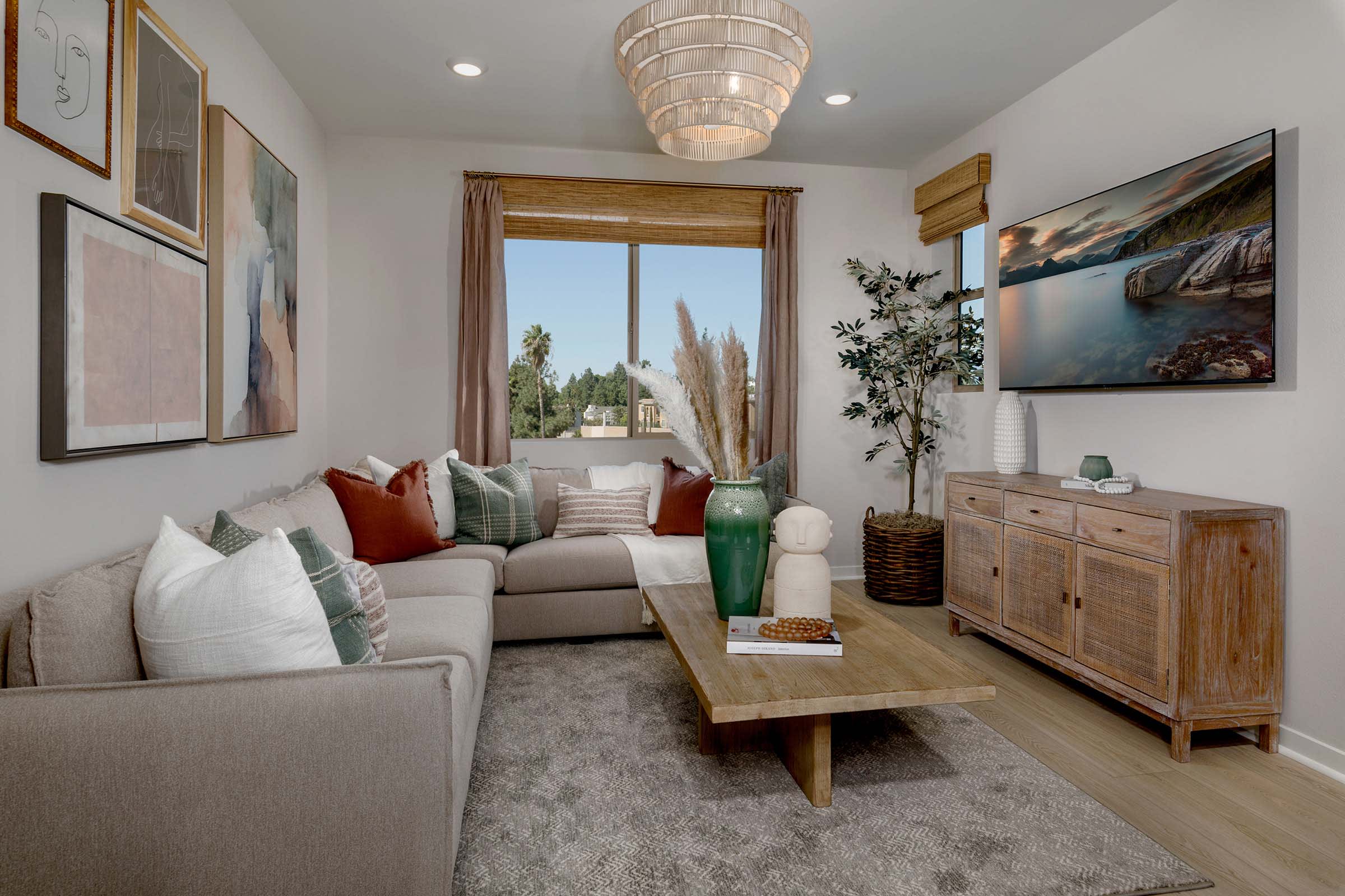 Great Room - Plan Two X - Hudson - New Homes in Placentia, California - Landsea Homes