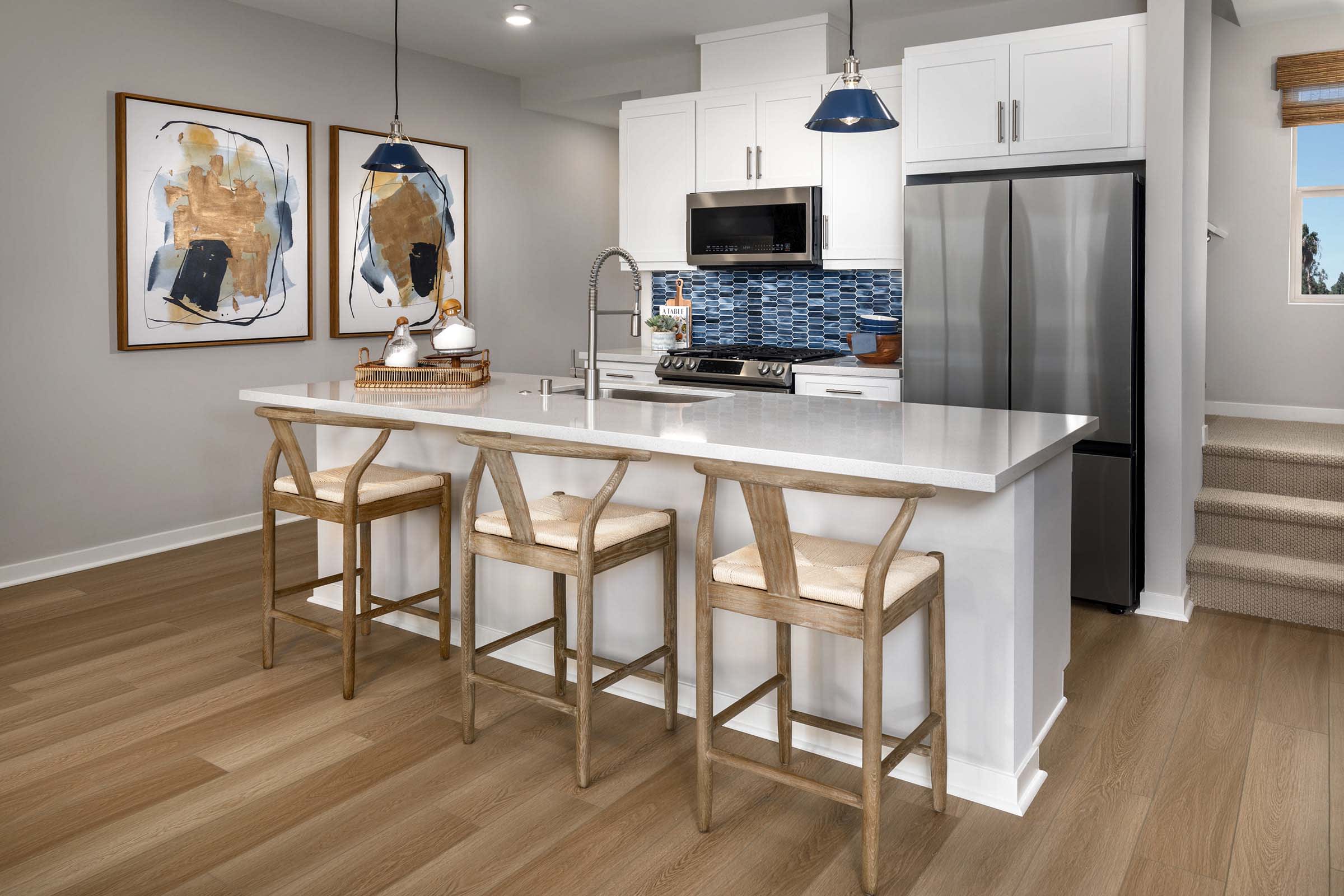 Kitchen - Plan Three X - Hudson - New Homes in Placentia, California - Landsea Homes