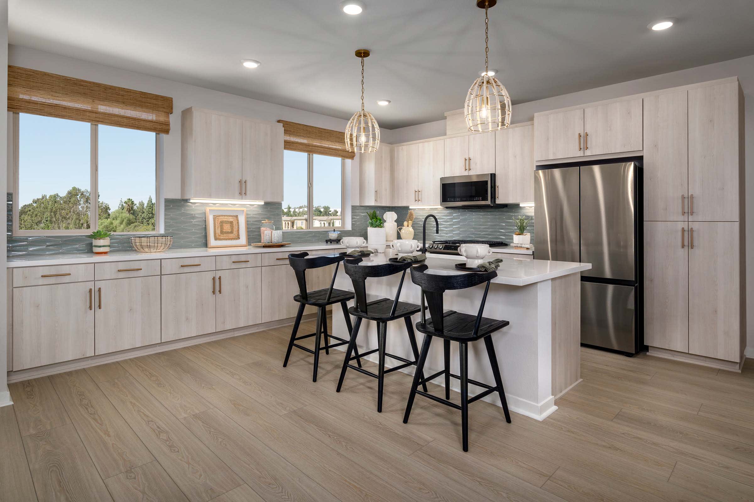 Kitchen - Plan Two X - Hudson - New Homes in Placentia, California - Landsea Homes