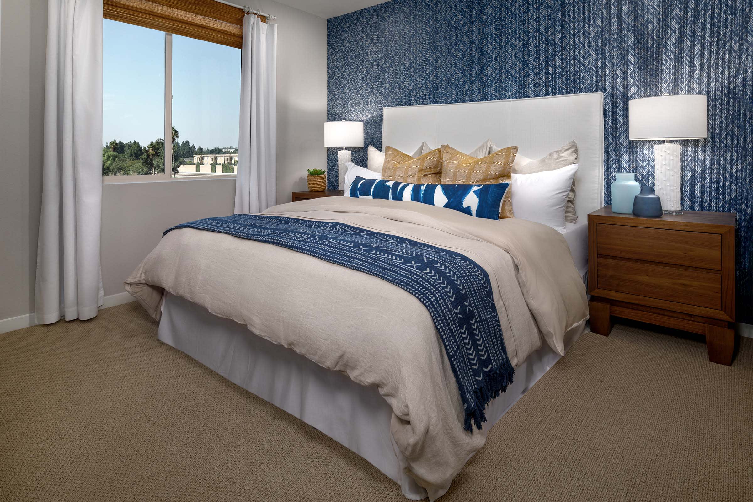 Primary Bedroom - Plan Three X - Hudson - New Homes in Placentia, California - Landsea Homes