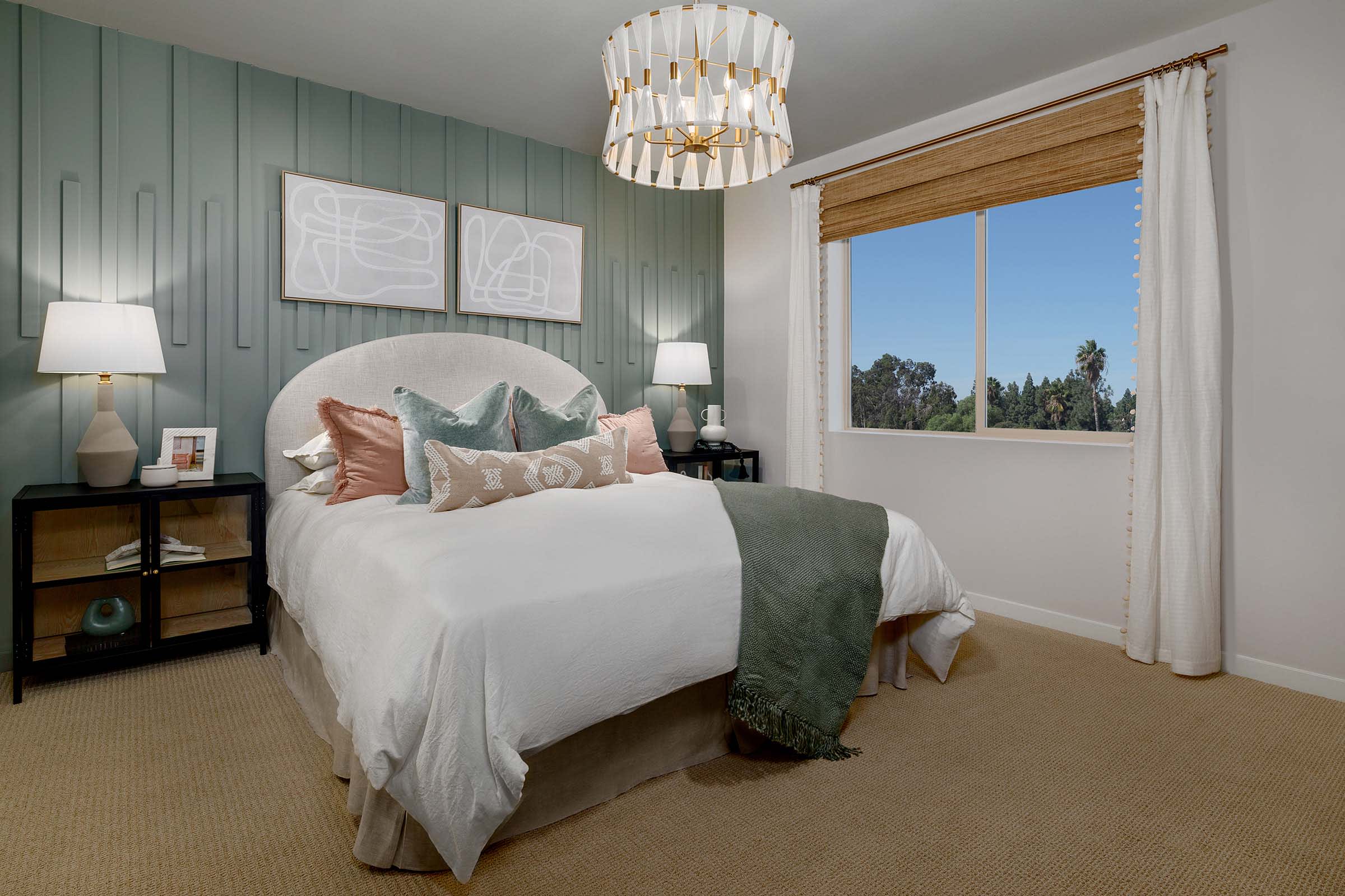 Primary Bedroom - Plan Two X - Hudson - New Homes in Placentia, California - Landsea Homes