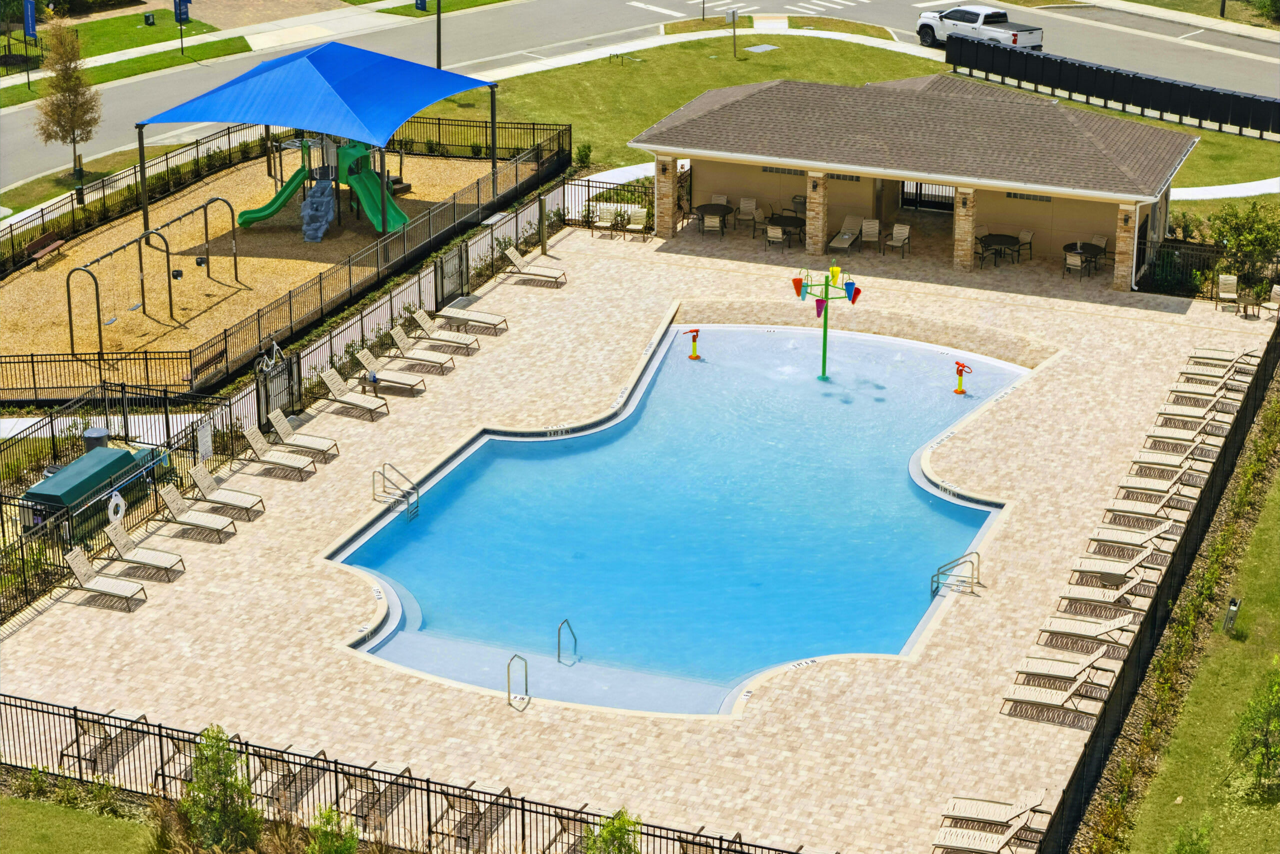 Resort Style Pool, Cabana, & Playground now Open for Summer! | Beresford Woods | New Homes in DeLand, FL | Landsea Homes