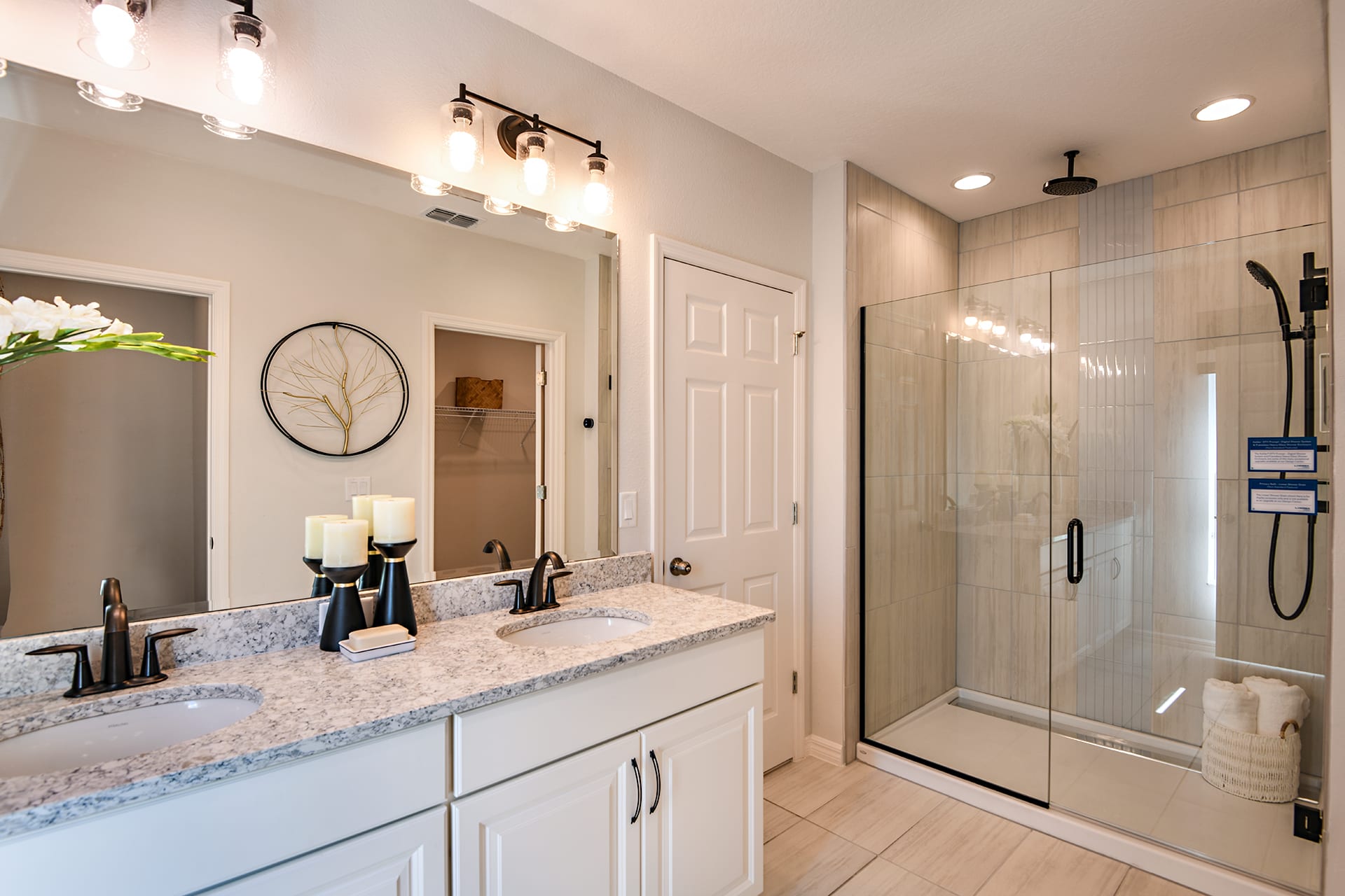 Luxurious Owners Bathroom | Lake Lincoln in Eustis, FL by Landsea Homes