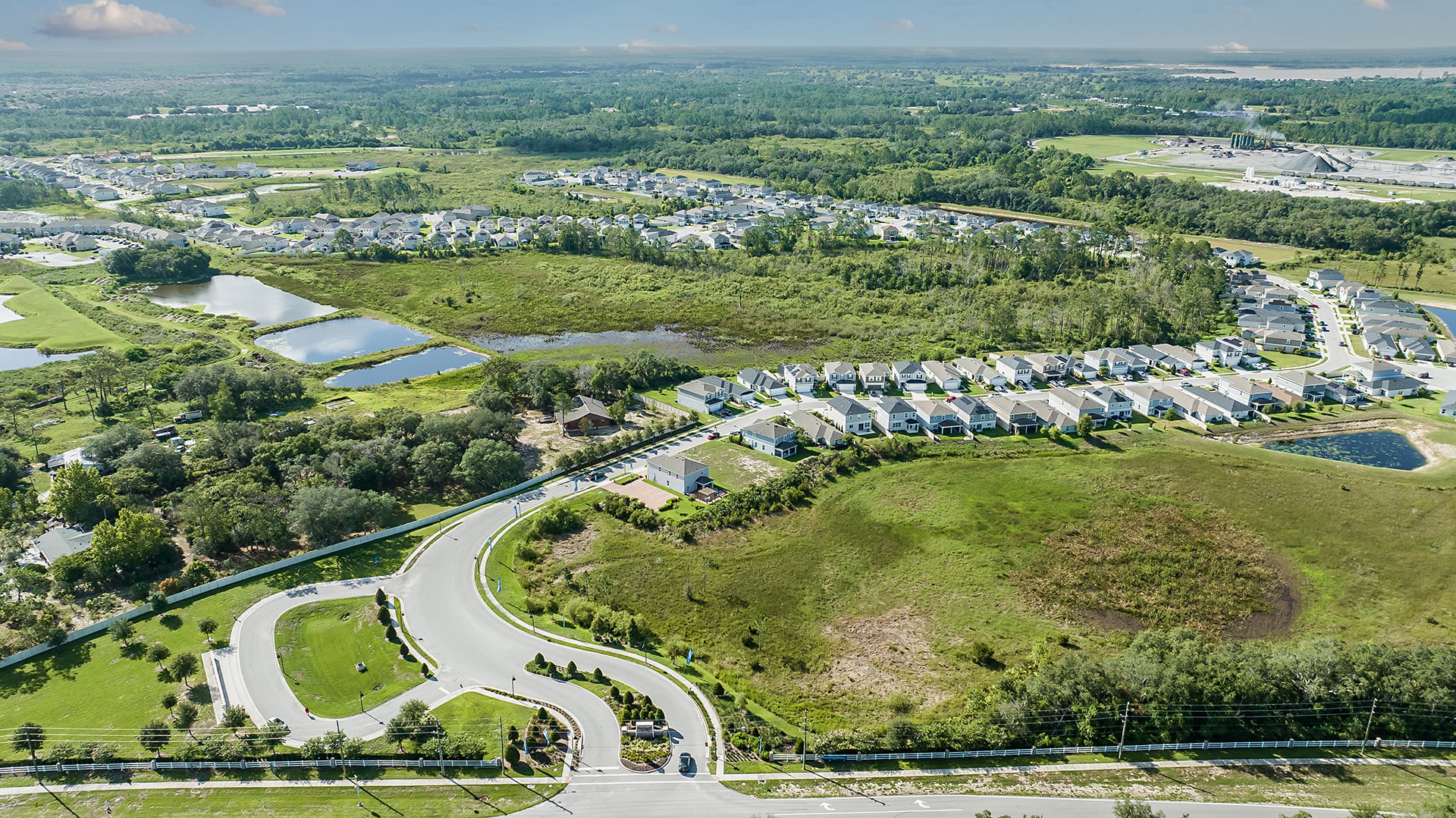 Community Aerial View | New Homes in Davenport, FL | Landsea Homes