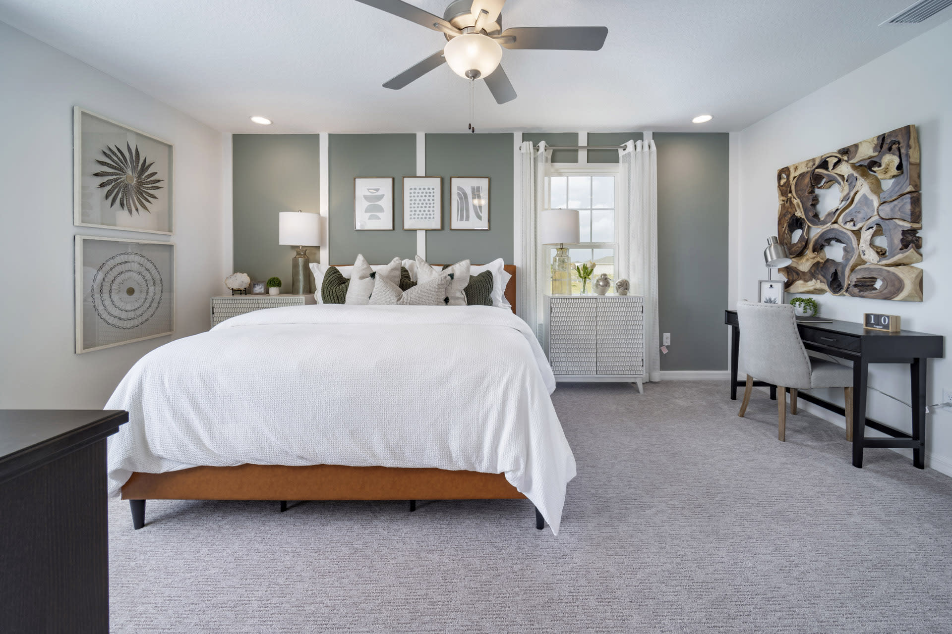 Primary Bedroom | Sebastian | Trinity Lakes | New homes in Groveland, Florida | Landsea Homes
