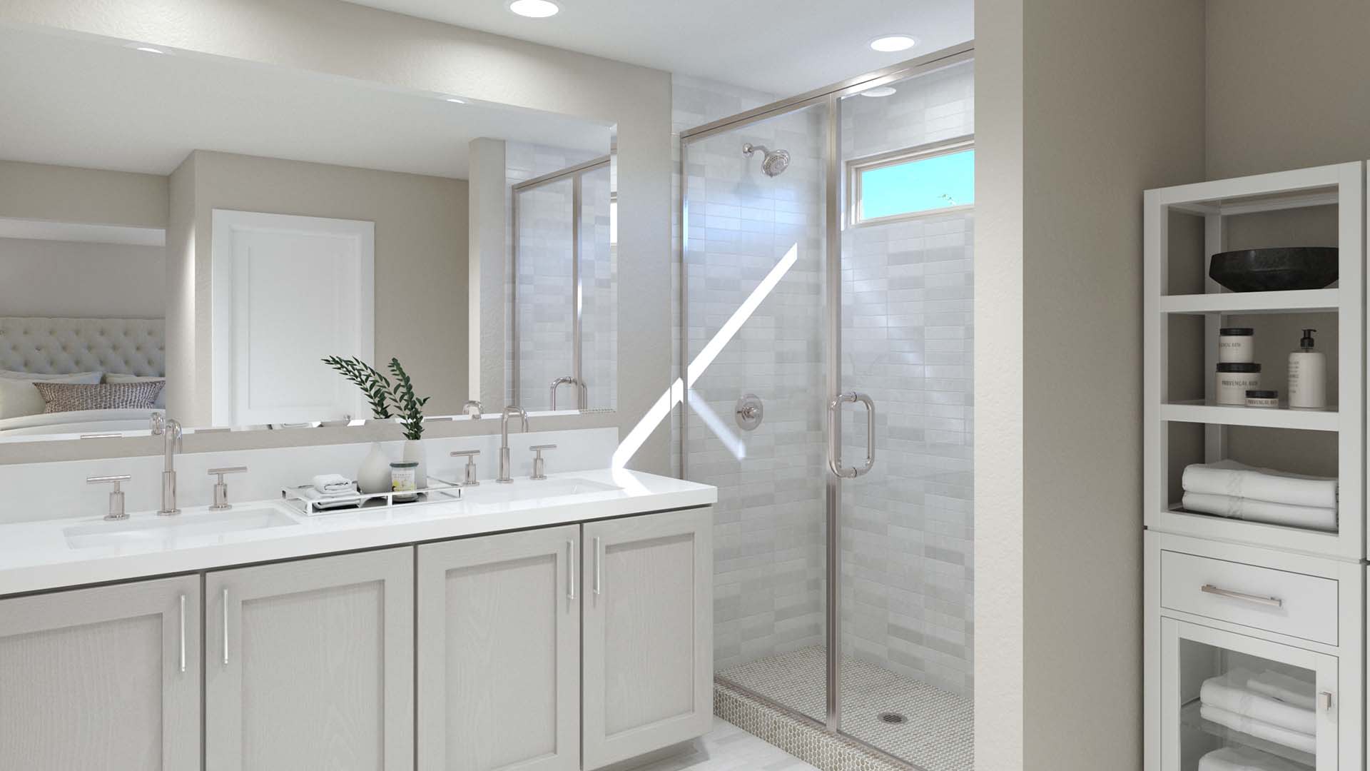 Primary Bathroom | King | El Cidro | Goodyear, AZ | Landsea Homes