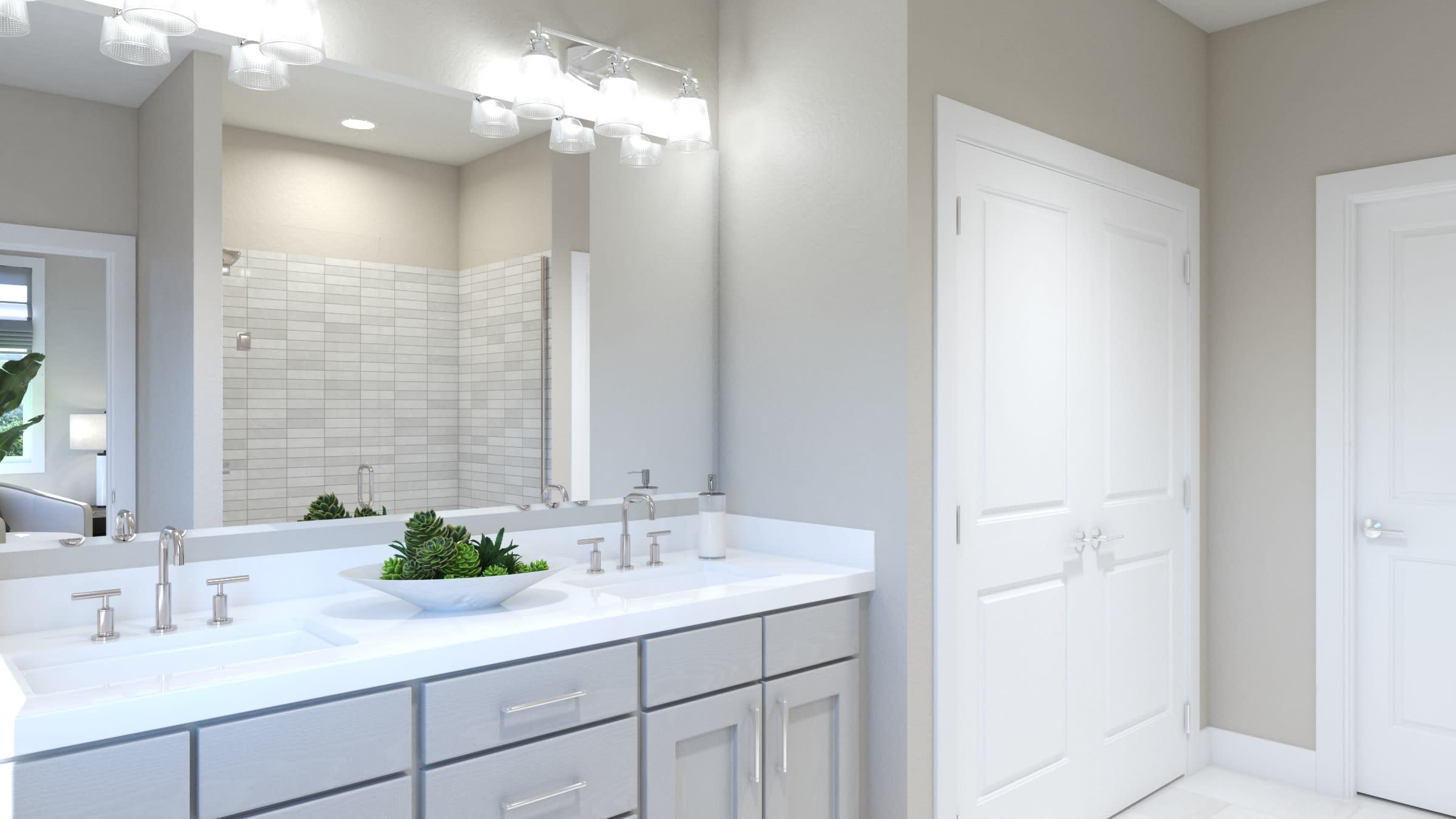 Primary Bathroom | Vista | New Homes in Florida | Landsea Homes