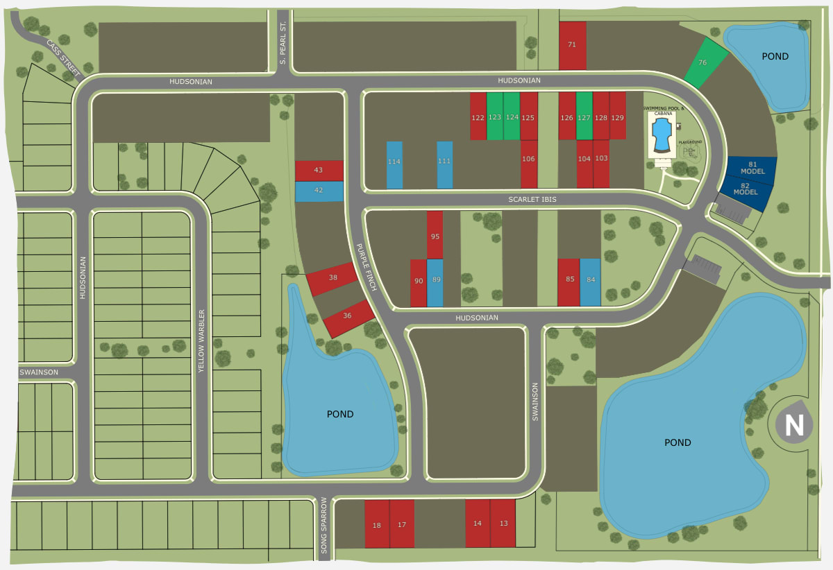 Site Map | Beresford Woods | New Homes in Deland, FL | Landsea Homes