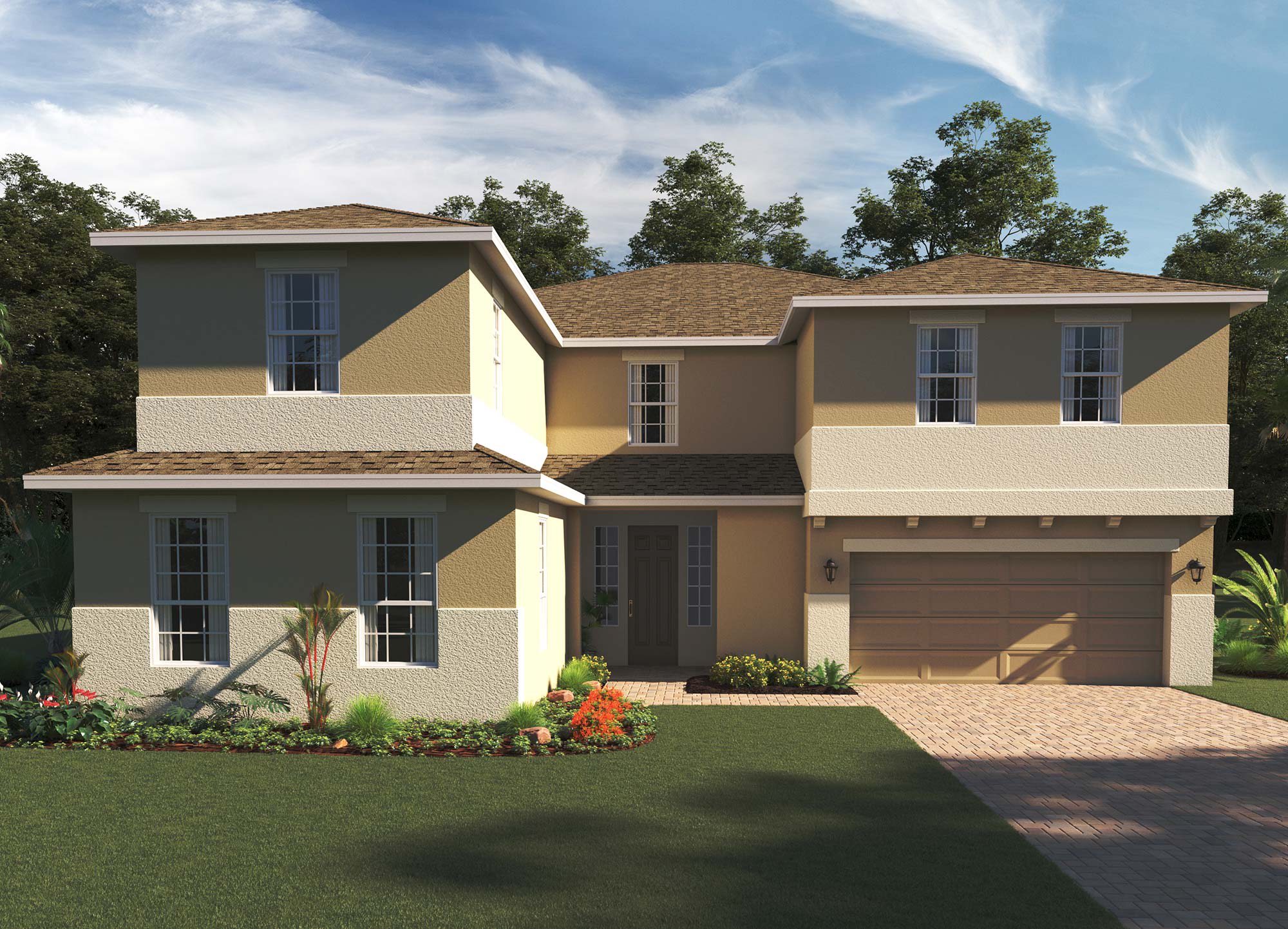 Elevation 1 | Palmer | New Homes in Florida | Landsea Homes