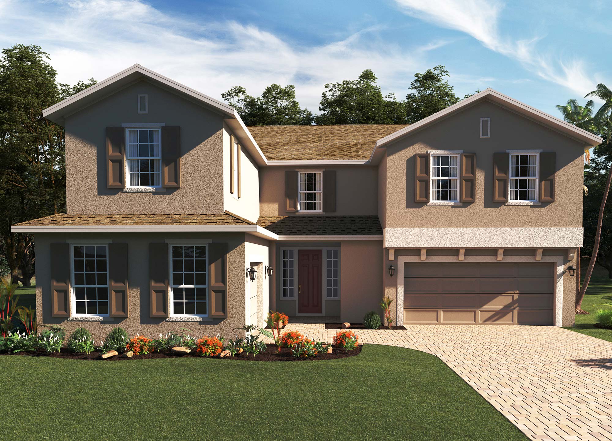 Elevation 2 | Palmer | New Homes in Florida | Landsea Homes