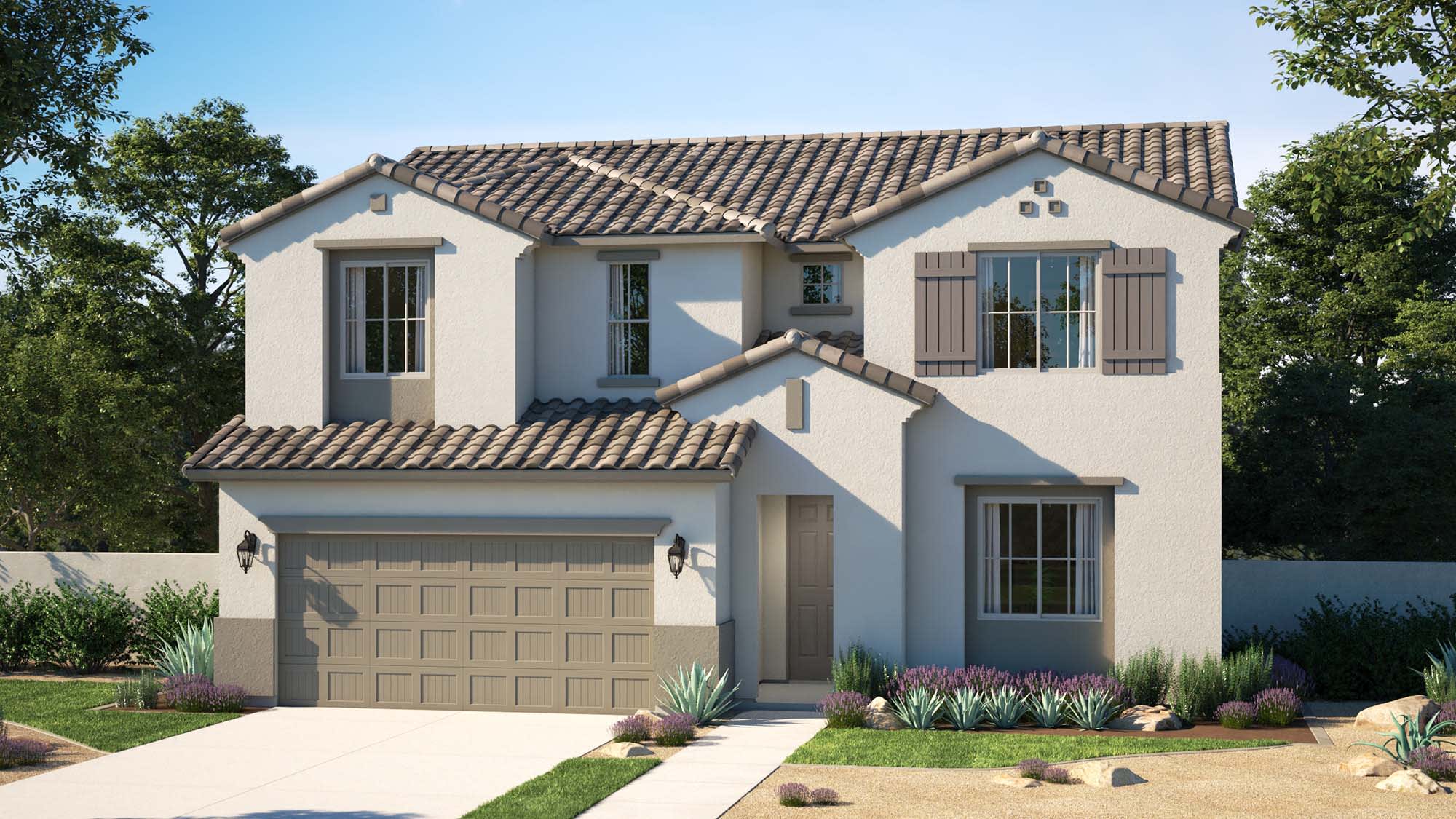 Spanish Elevation | Prescott | El Cidro | Goodyear, AZ | Landsea Homes