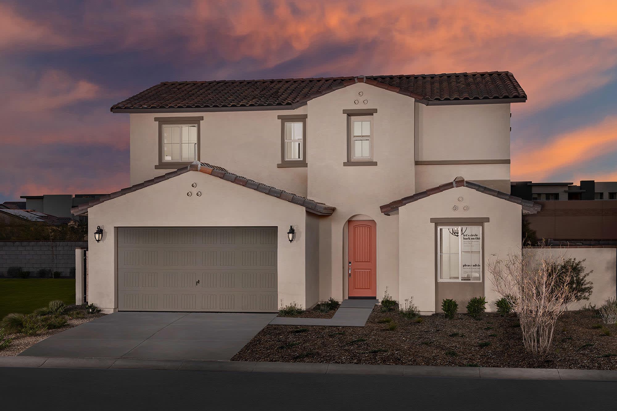 Exterior Evening | Davidson | Rev at Eastmark | Mesa, AZ | Landsea Homes