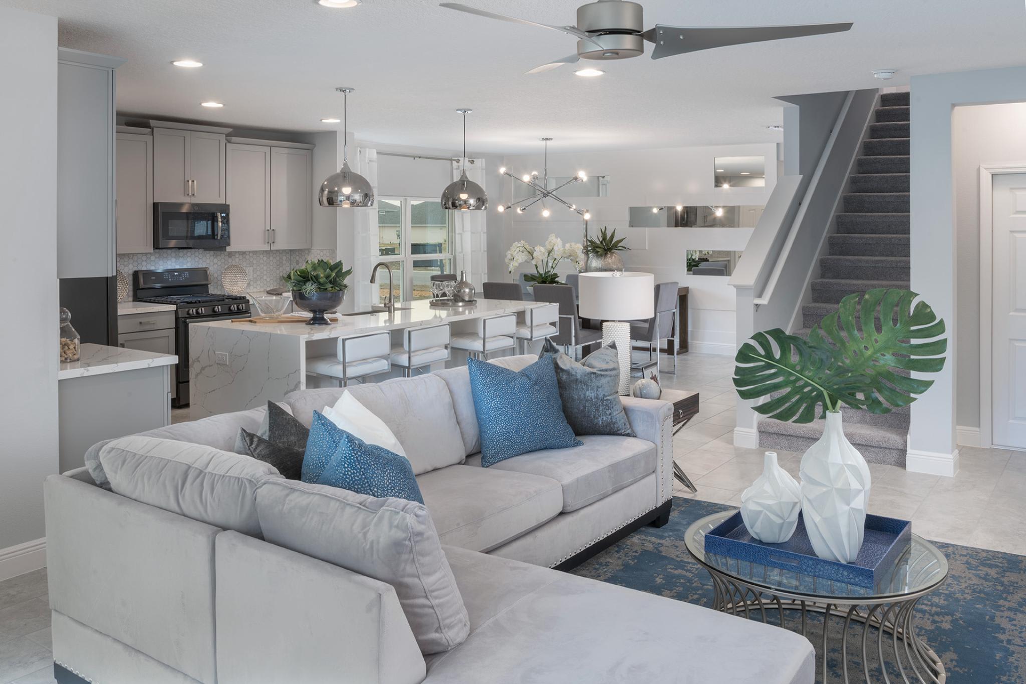 Family Room | Wilshire | New Homes in Florida | Landsea Homes