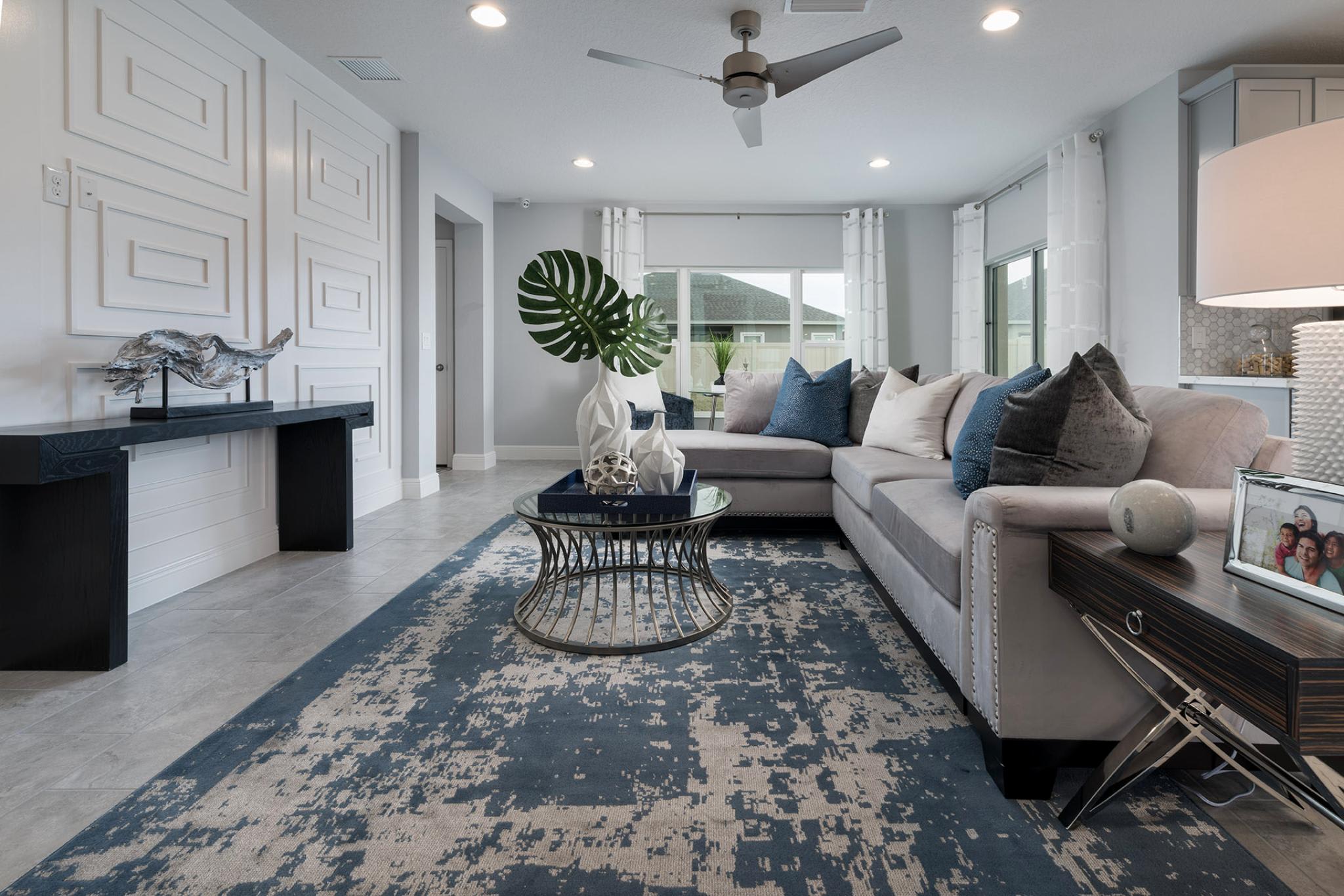 Family Room | Wilshire | New Homes in Florida | Landsea Homes