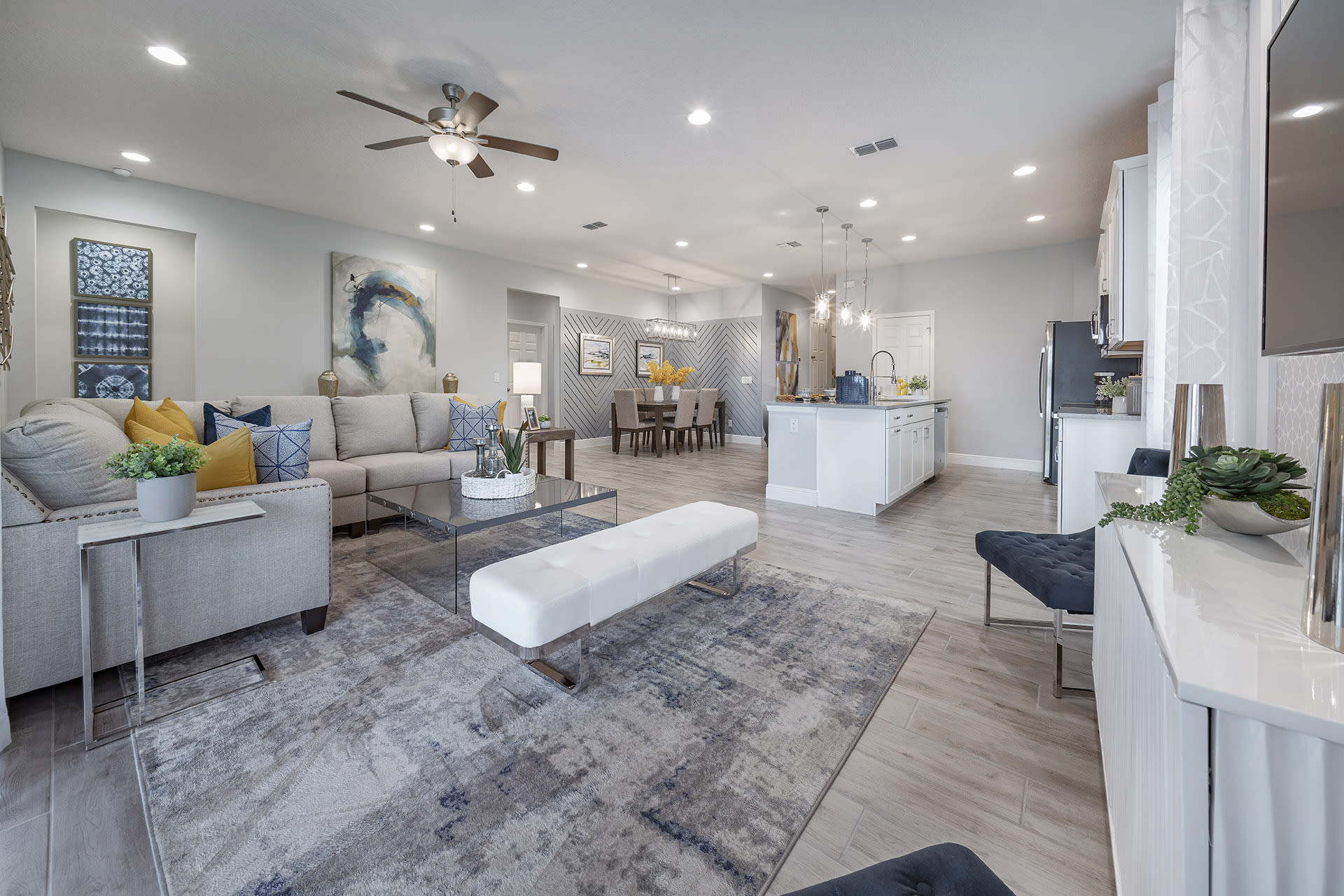 Great Room | Miles | New Homes in Florida | Landsea Homes