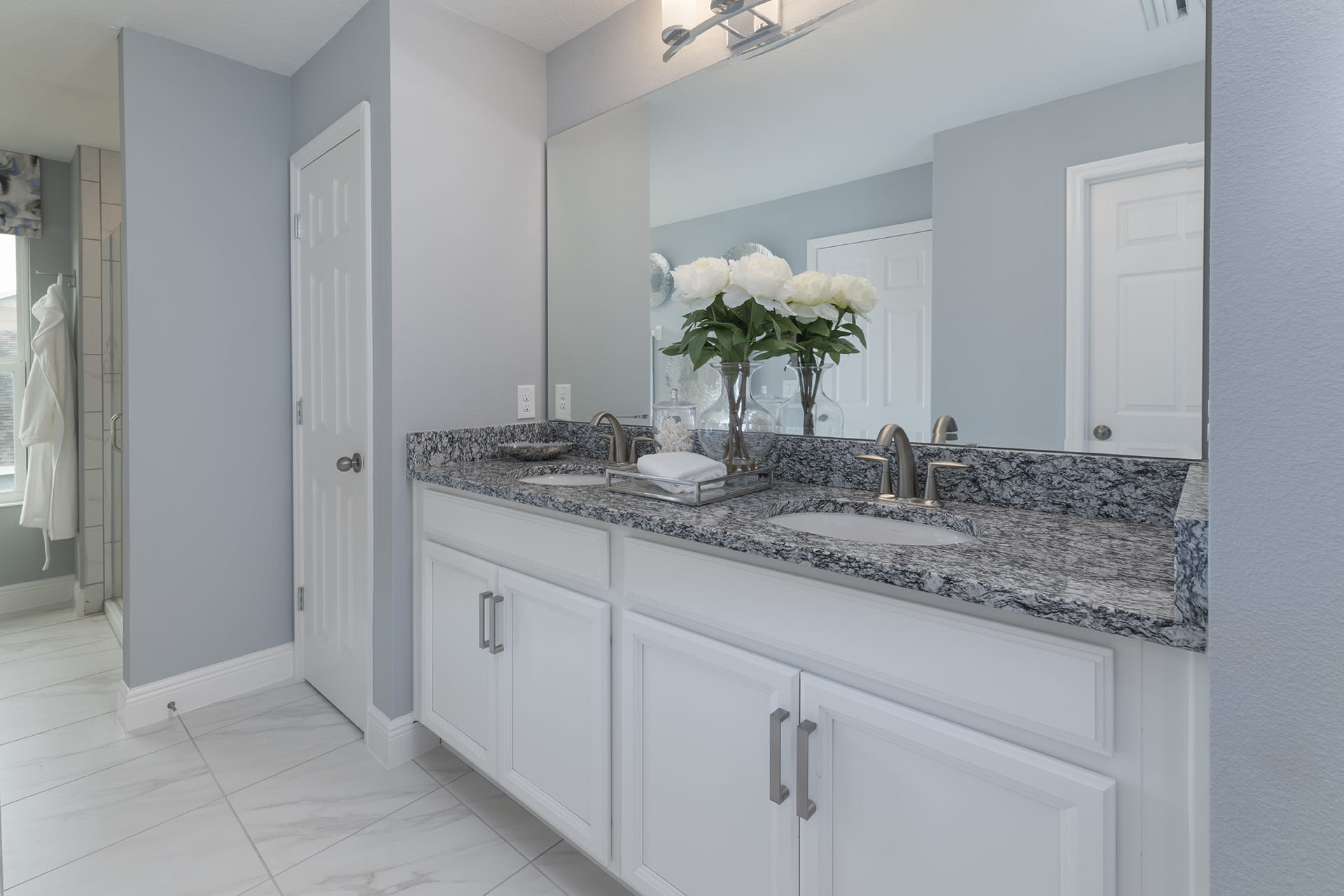 Primary Bathroom | Wilshire | New Homes in Florida | Landsea Homes