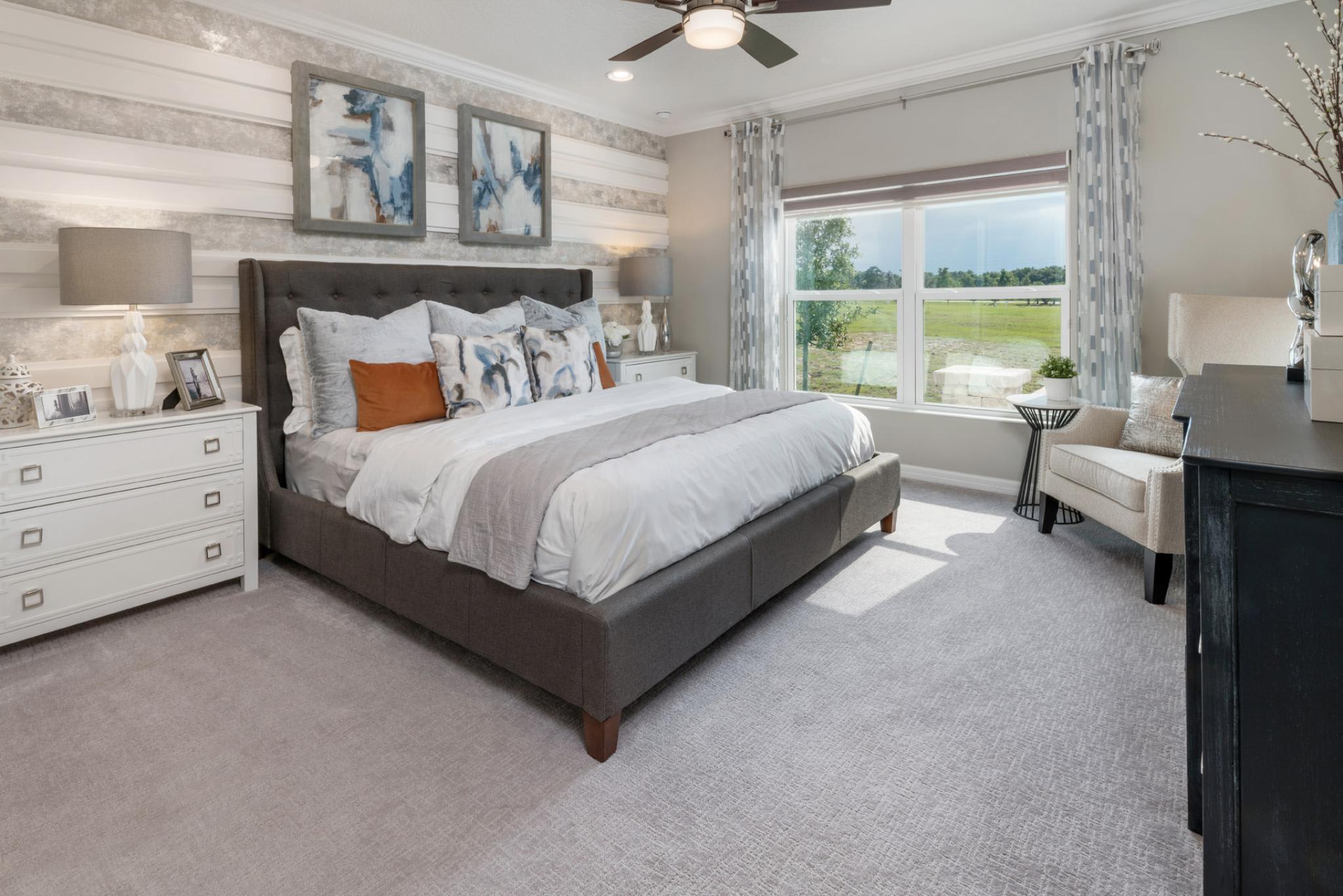 Primary Bedroom | New Homes in St. Cloud, FL | Landsea Homes