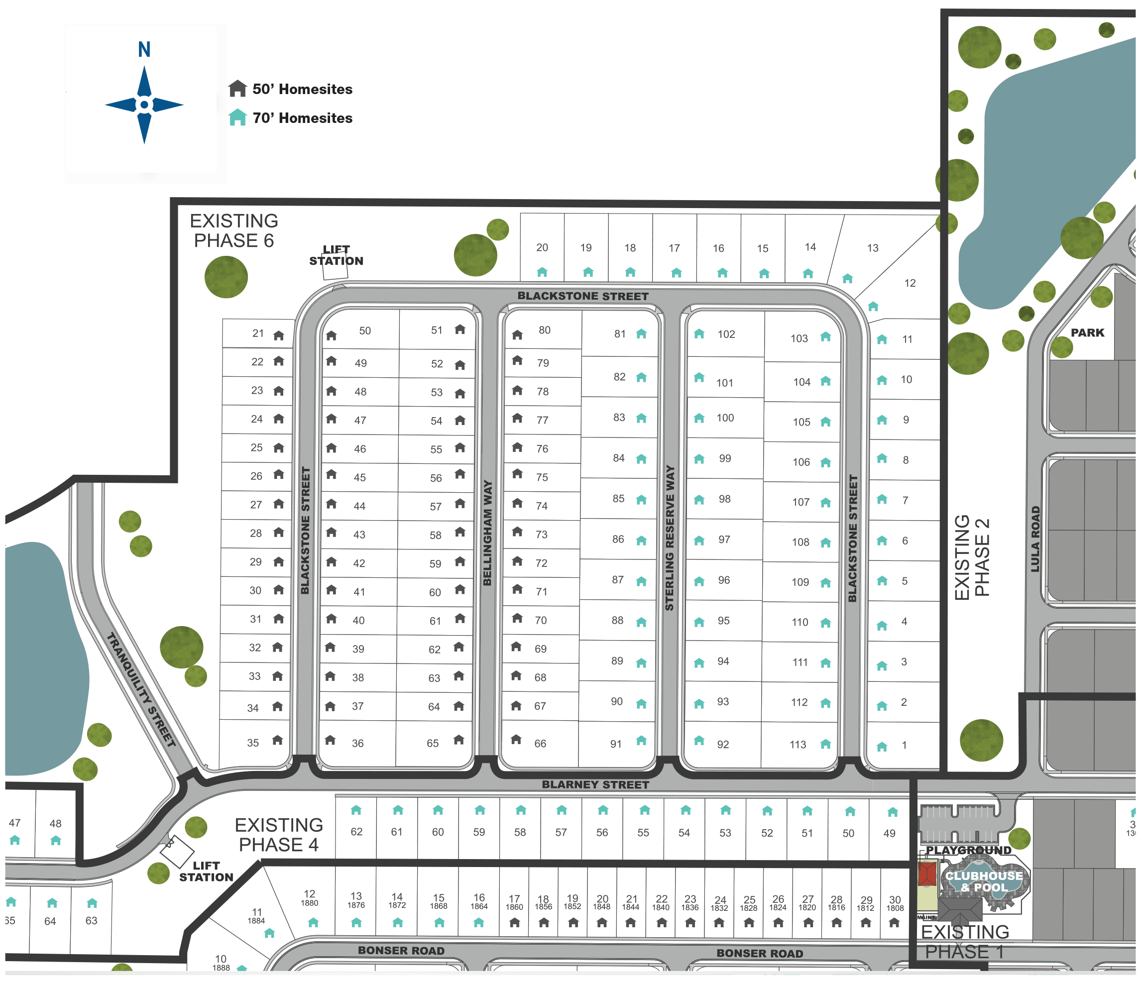 Community Map of Ardmore Reserve by Landsea Homes