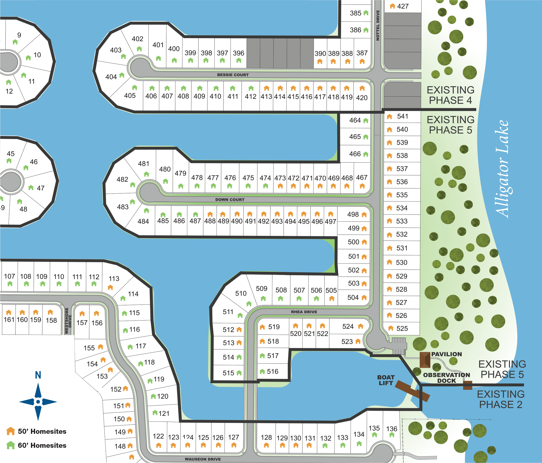 Community Map of Hanover Lakes by Landsea Homes