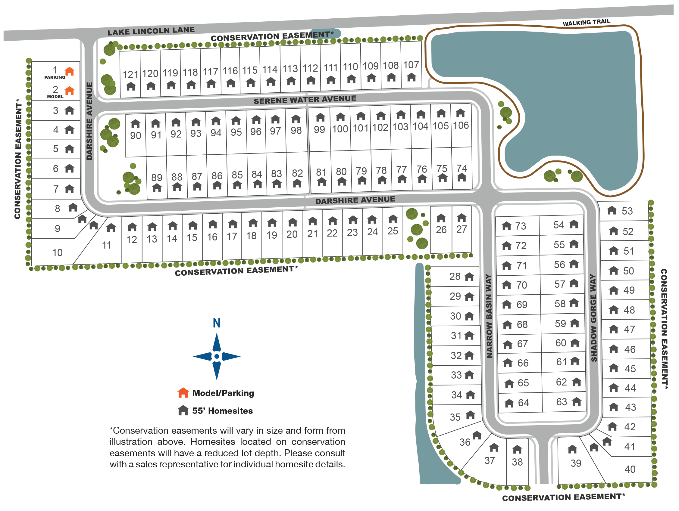 Community Map of Lake Lincoln by Landsea Homes
