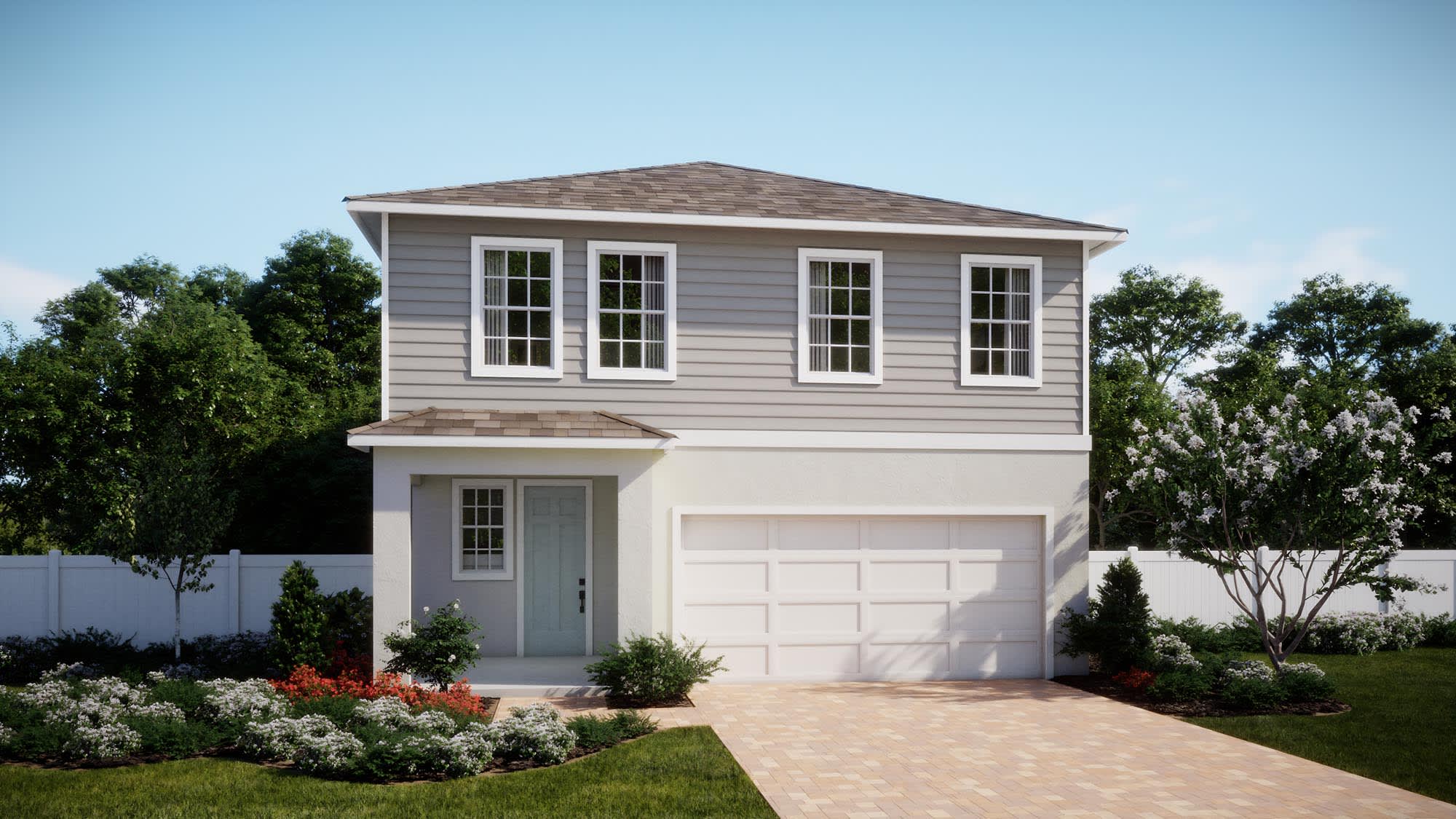 Traditional Elevation | Vero | Beresford Wood | New Homes in Deland, FL by Landsea Homes