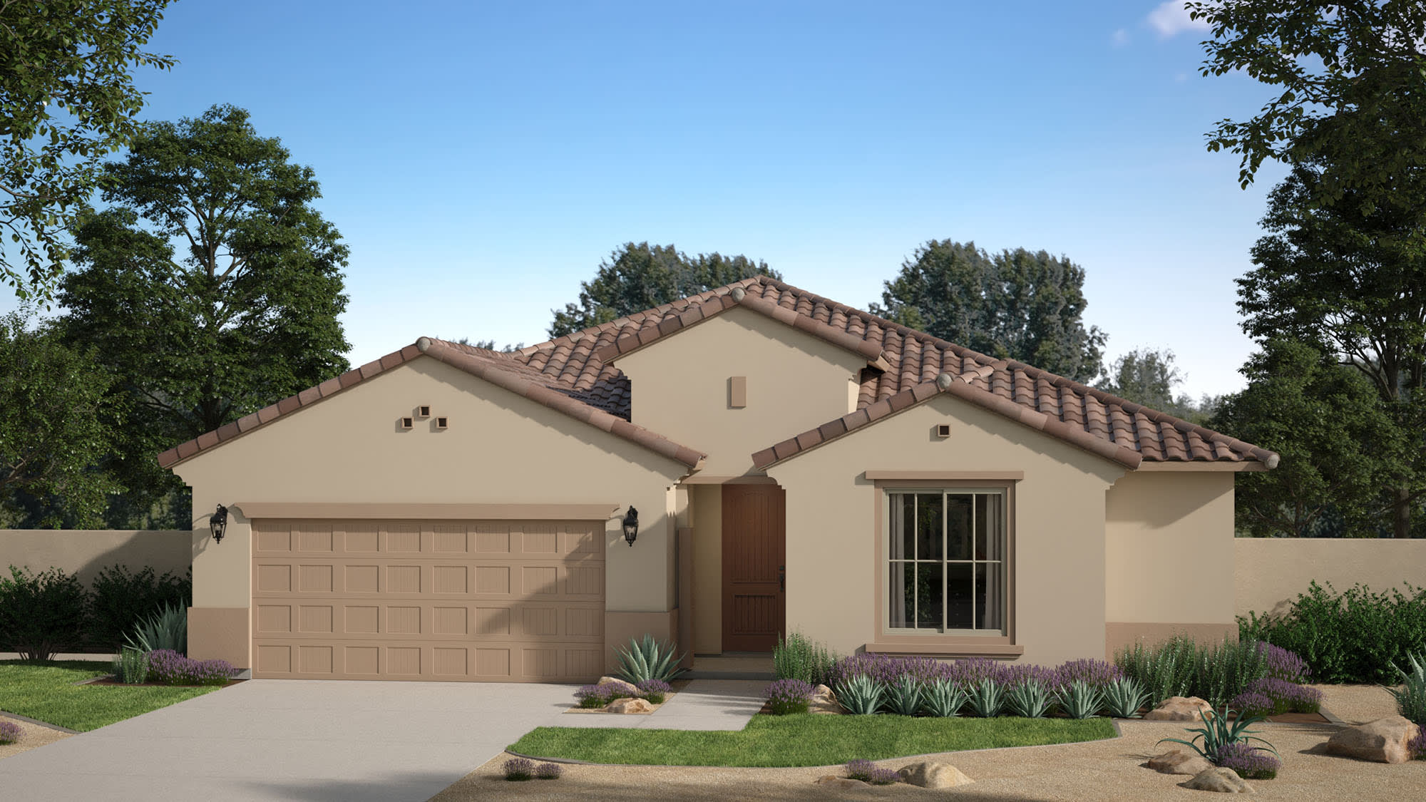 Spanish Elevation | Pastora | Sunrise - Peak Series | Surprise, AZ | Landsea Homes