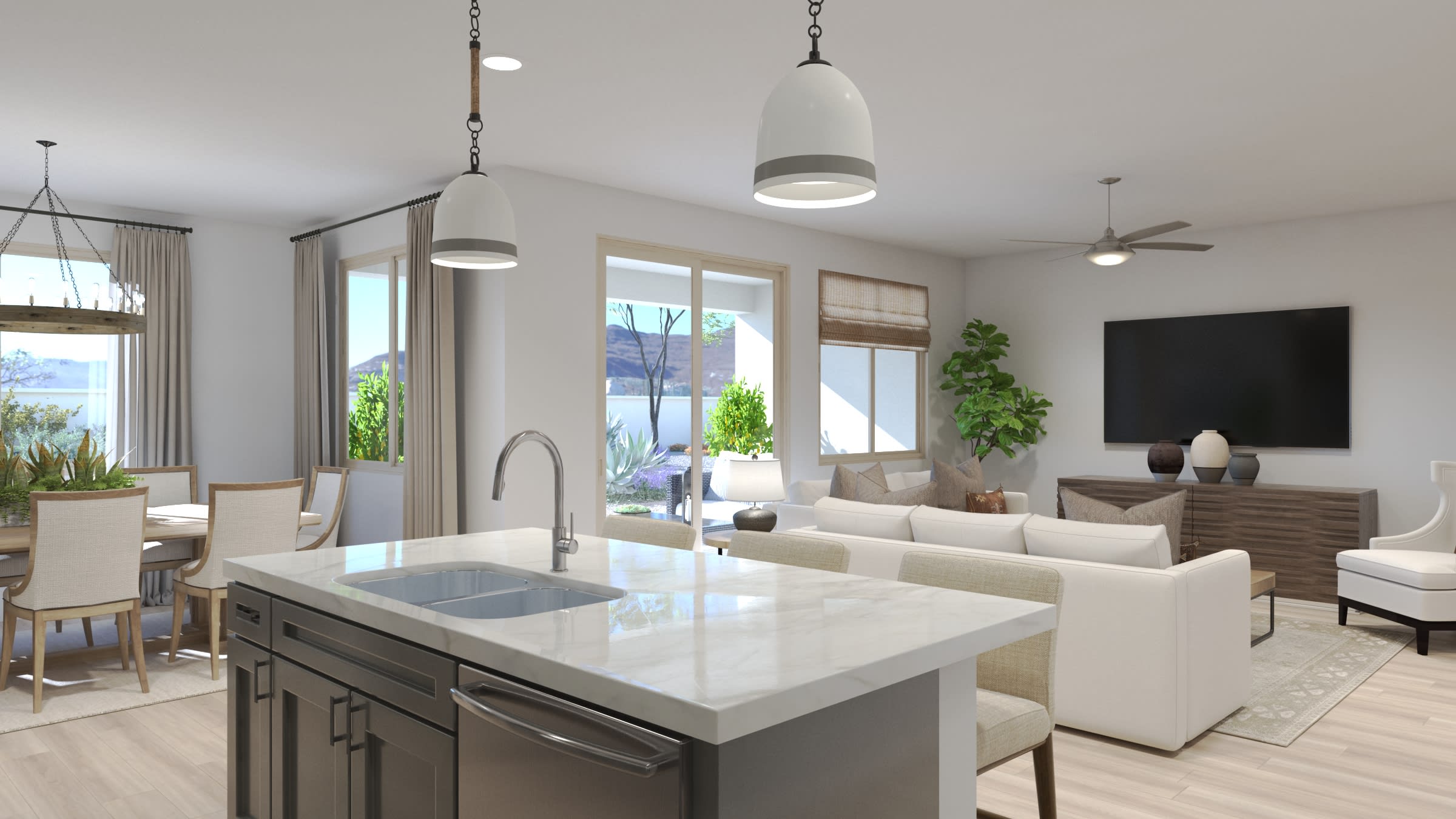 Kitchen | Fremont | Bentridge – Peak Series | New Homes in Buckeye, AZ | Landsea Homes