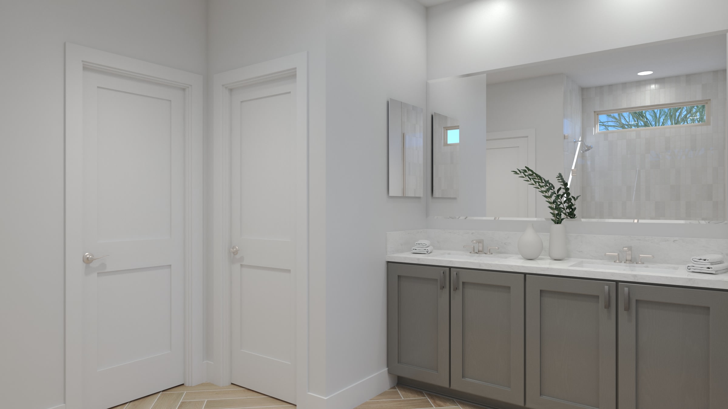 Primary Bath | Fremont | Bentridge – Peak Series | New Homes in Buckeye, AZ | Landsea Homes