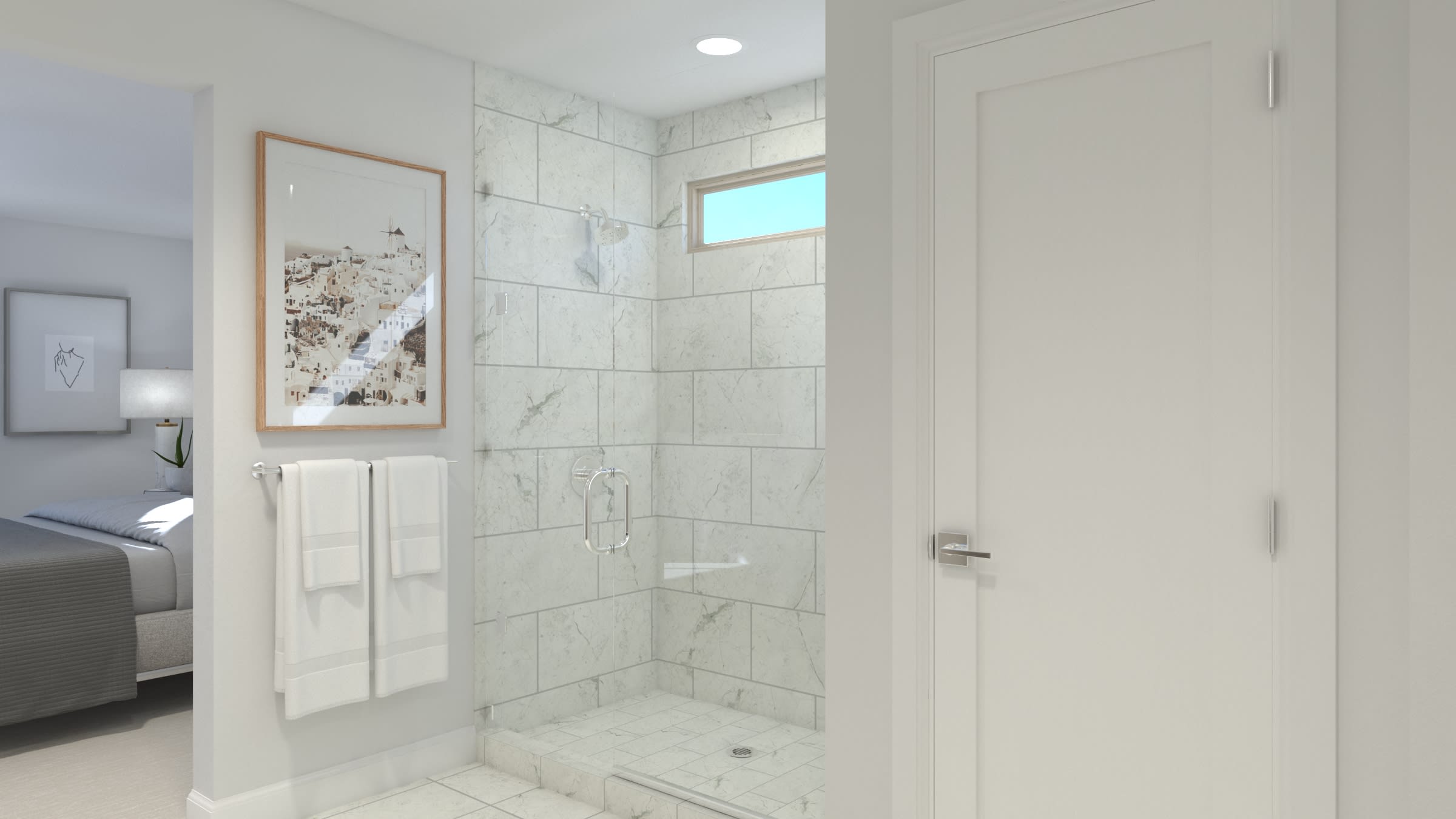 Primary Bath | Wrightson | Bentridge – Peak Series | New Homes in Buckeye, AZ | Landsea Homes