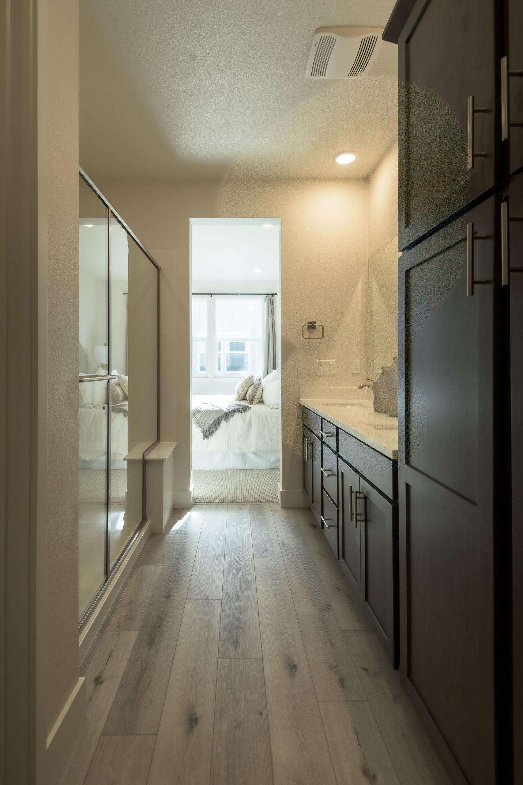 Primary Bathroom | Plan 3 | Island View at Alameda Marina | New Homes in Alameda, CA | Landsea Homes