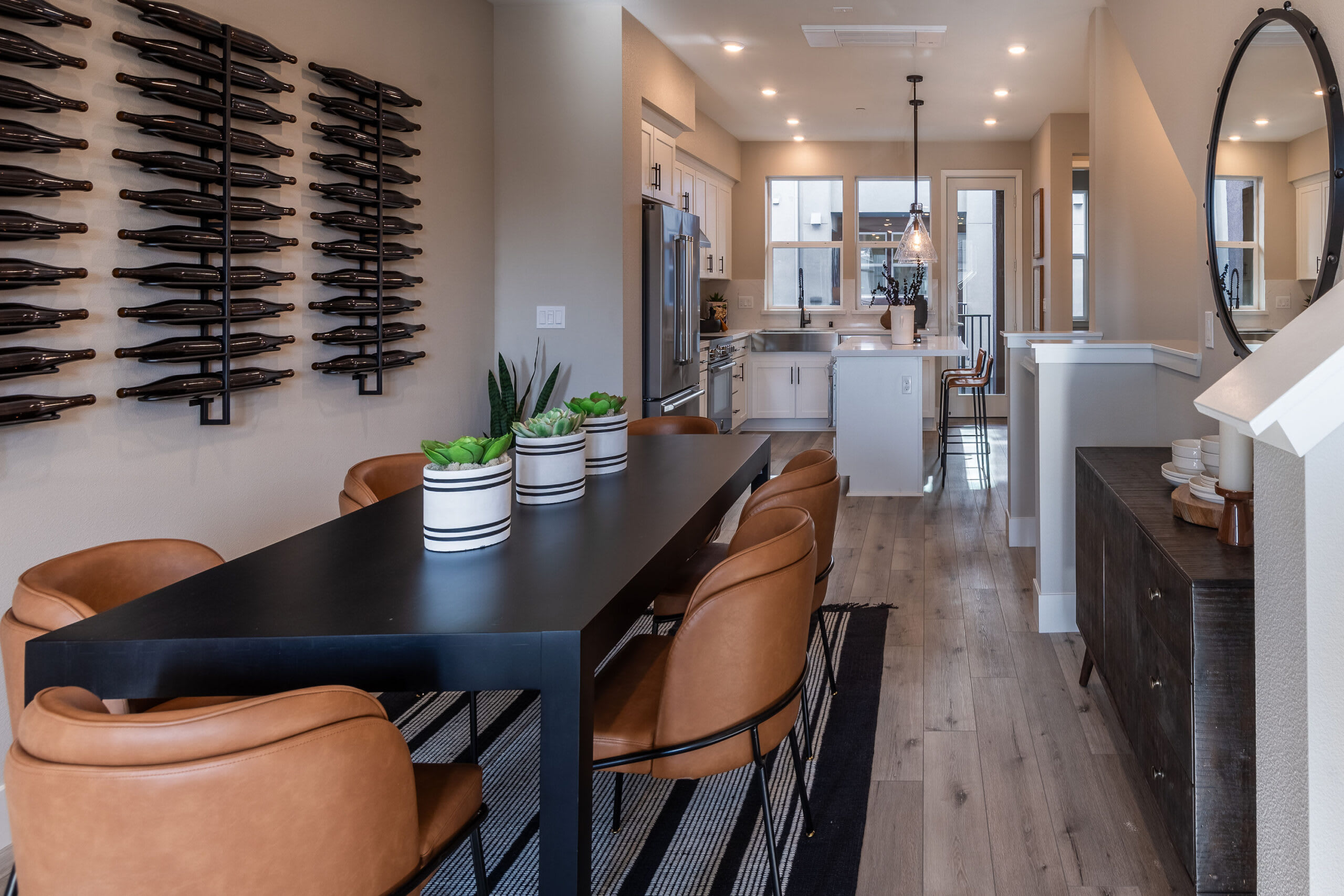 Kitchen and Dining Room | Plan 4 | Island View at Alameda Marina | New Homes in Alameda, CA | Landsea Homes