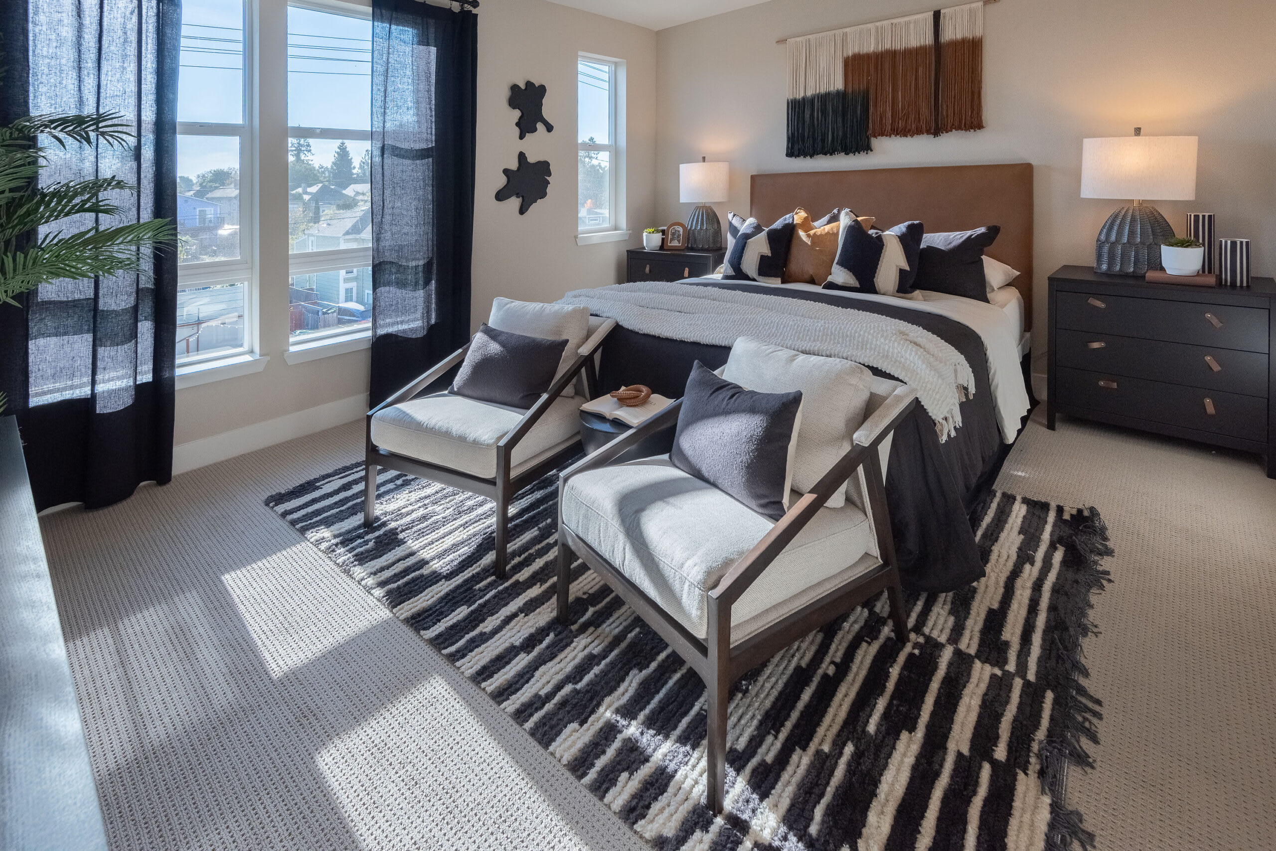 Primary Bedroom | Plan 4 | Island View at Alameda Marina | New Homes in Alameda, CA | Landsea Homes