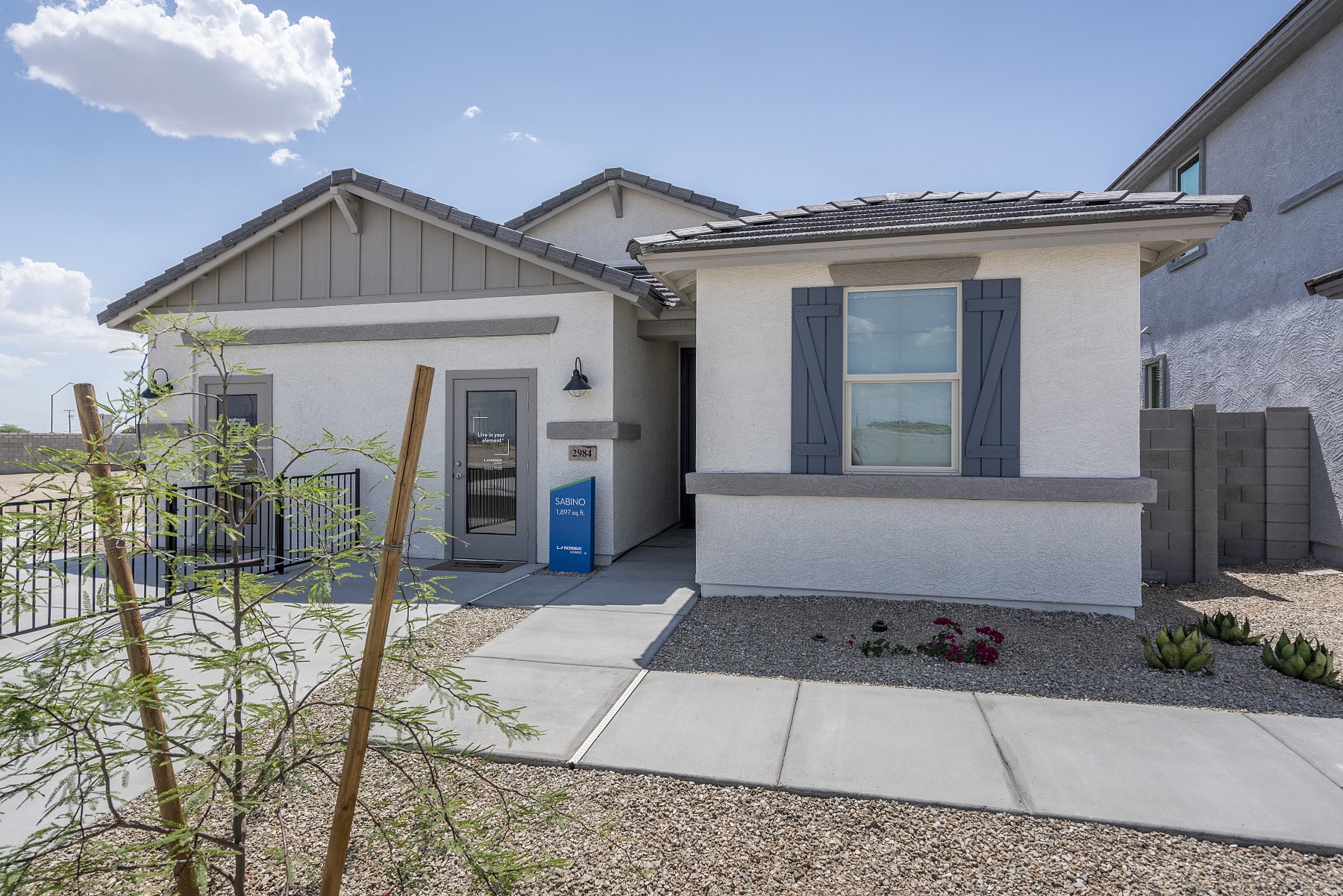 Exterior | Sabino | Bentridge – Canyon Series | New Homes in Buckeye, AZ | Landsea Homes