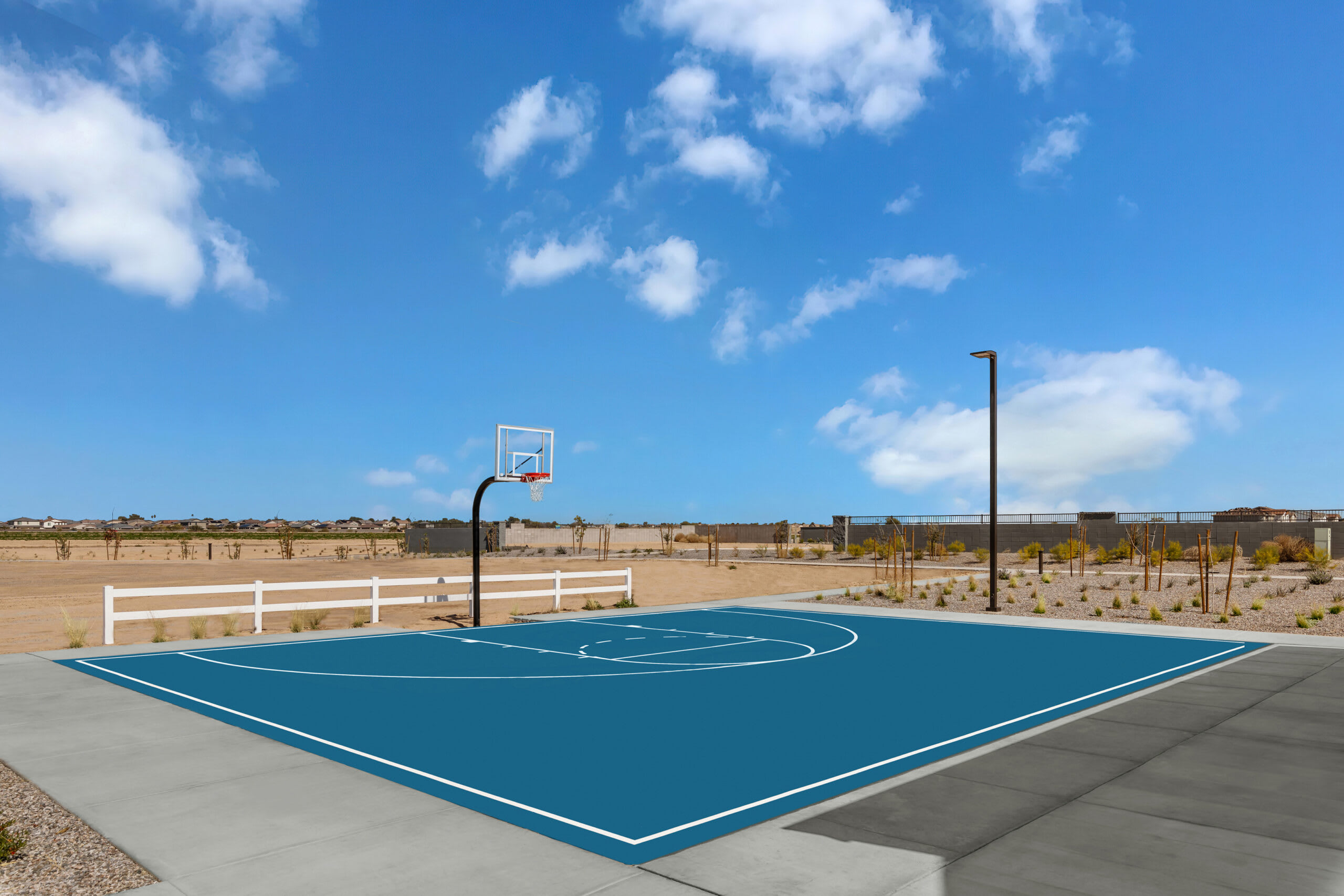 Community Park - Basketball Half Court | The Grove at Citrus Park | New Homes in Goodyear, AZ | Landsea Homes