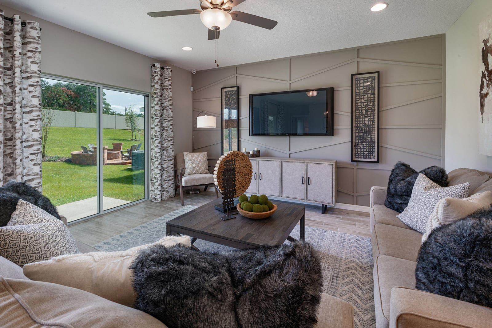 Family Room Bartley Flex Plan Florida Landsea Homes 