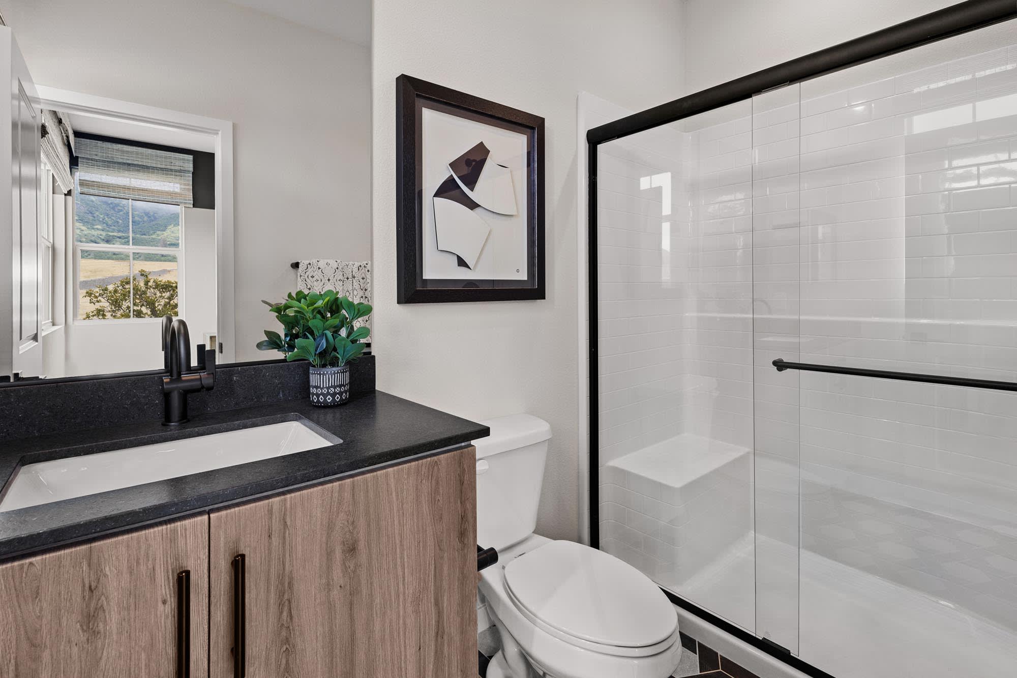 Bathroom Three | Plan Three | Wildstar at Narra Hills in North Fontana, CA by Landsea Homes