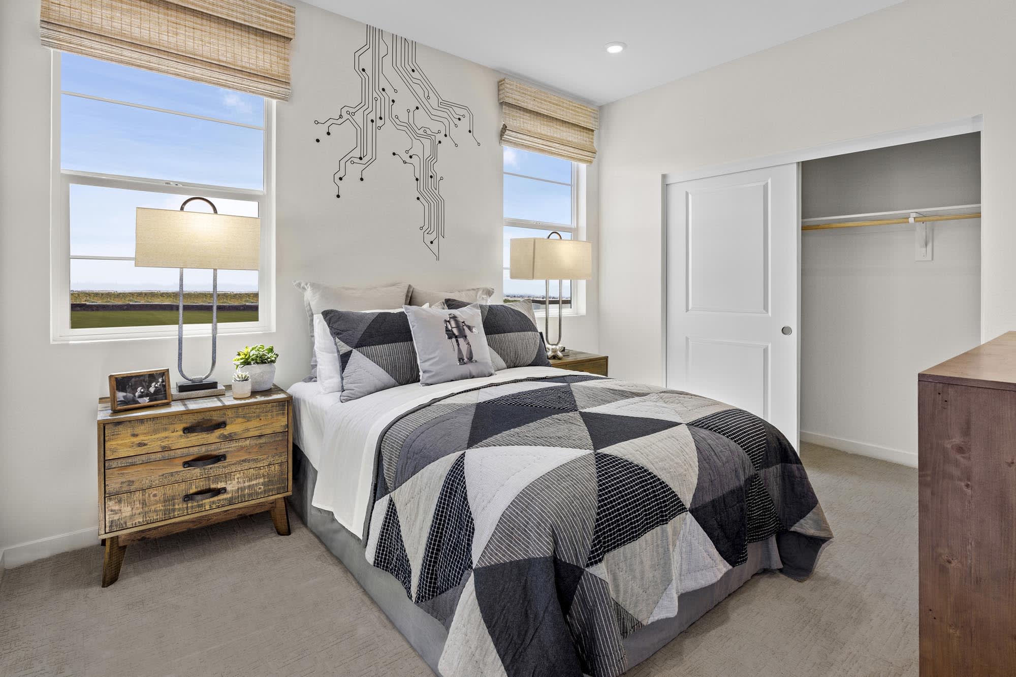Bedroom Two | Plan One | Wildstar at Narra Hills in North Fontana, CA by Landsea Homes