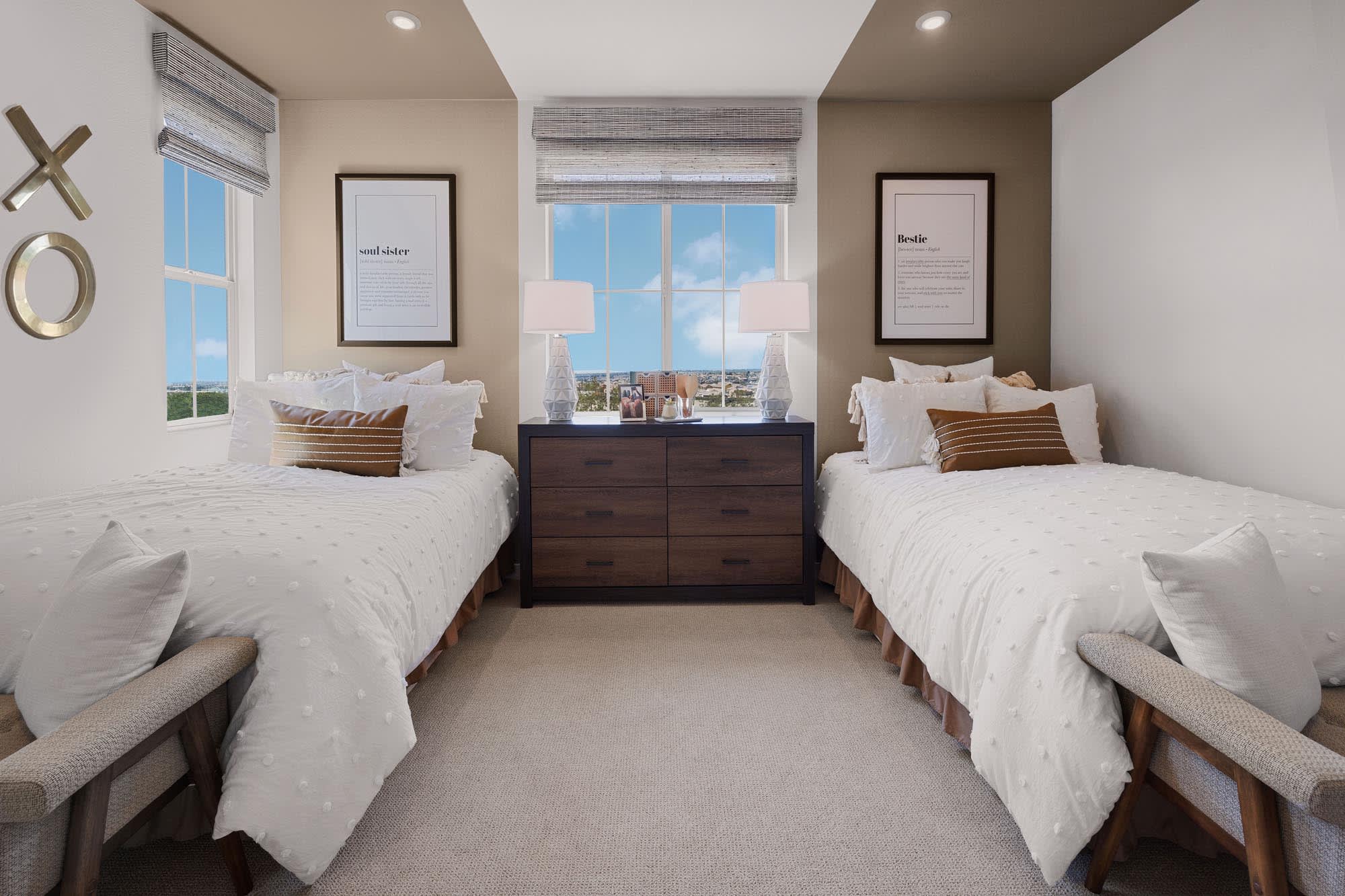 Bedroom Two | Plan Three | Wildstar at Narra Hills in North Fontana, CA by Landsea Homes