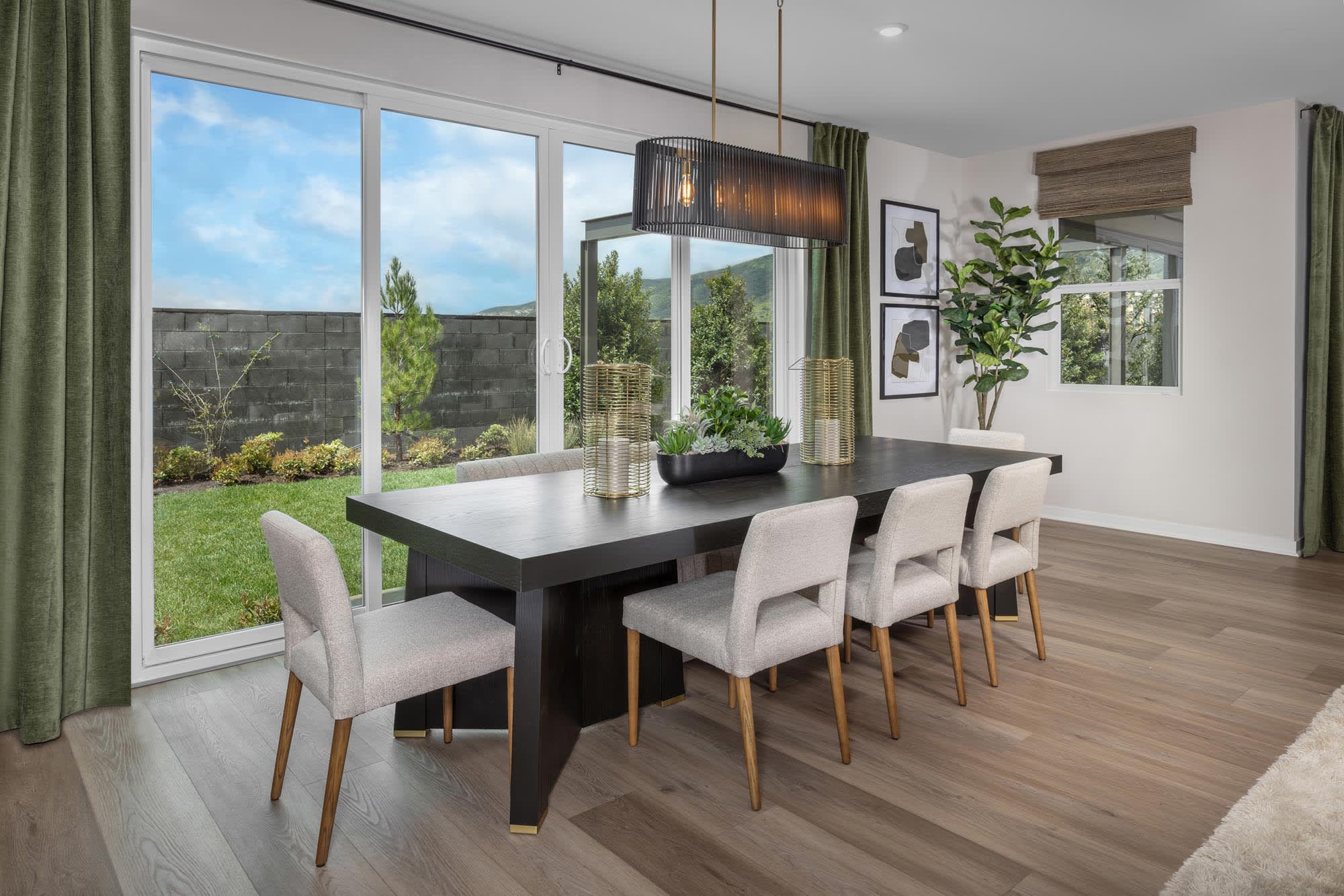 Dining Room | Plan Two | Wildstar at Narra Hills in North Fontana, CA by Landsea Homes