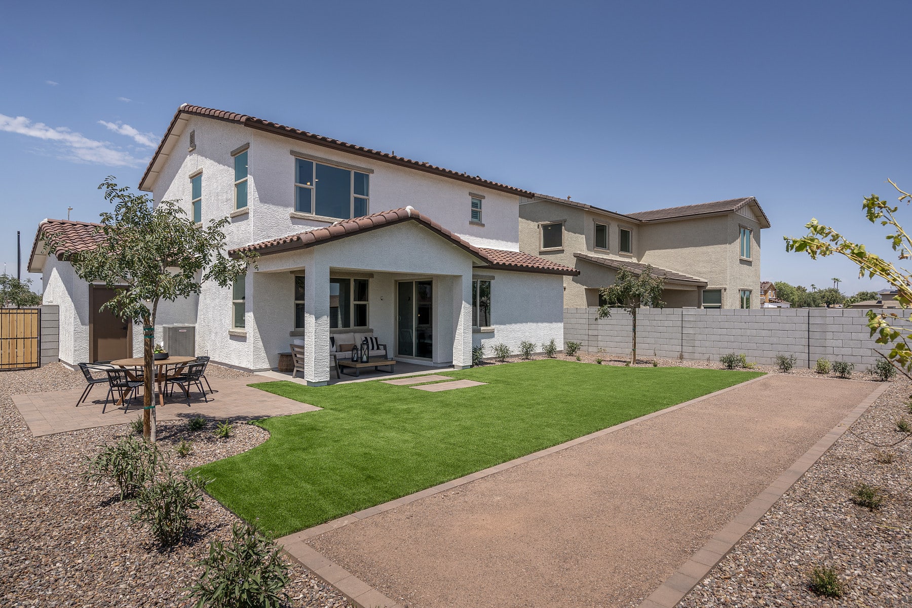 Backyard | Marlowe | New Homes in Glendale, AZ | Landsea Homes